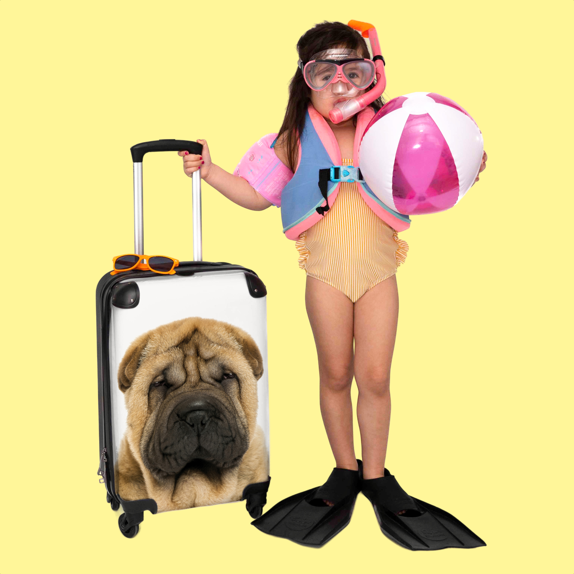 Koffer - Hond - Rimpels - Shar Pei - Puppy-thumbnail-3