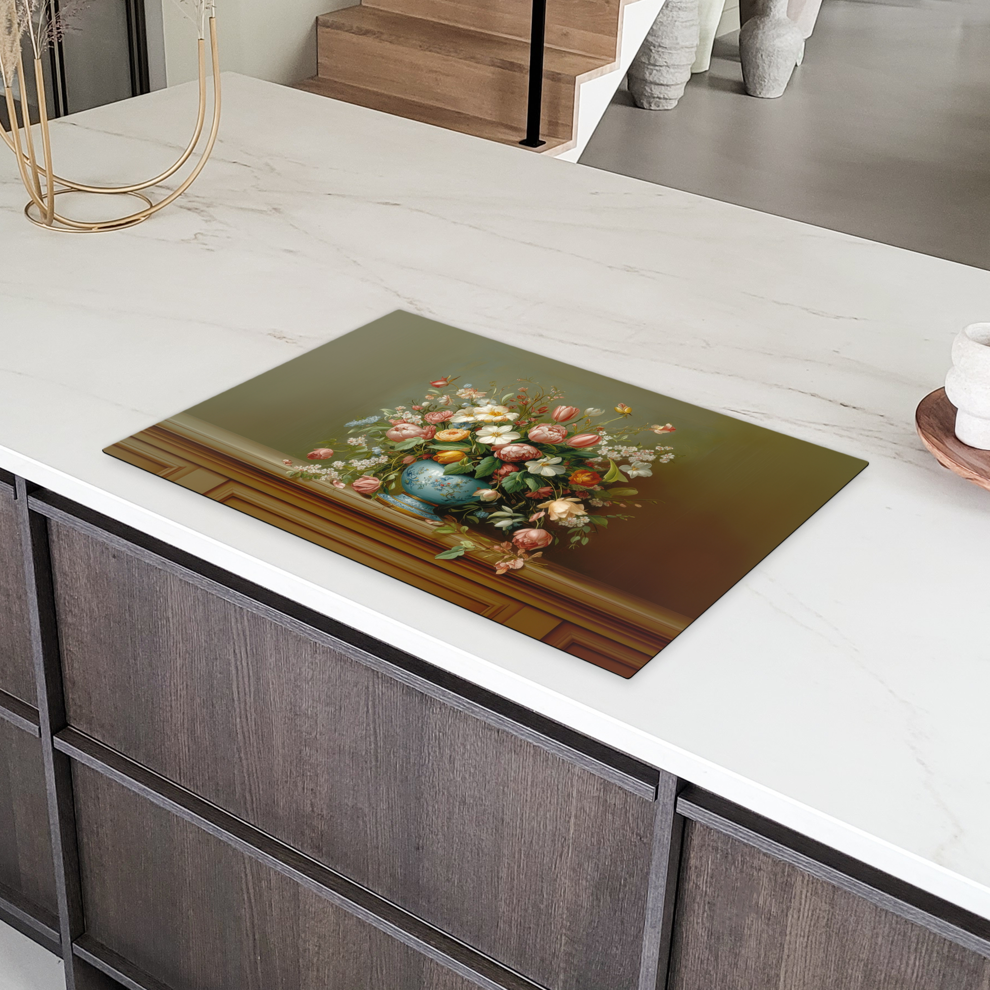 Inductiebeschermer - Vaas - Pastel - Kleuren - Bloemen-4