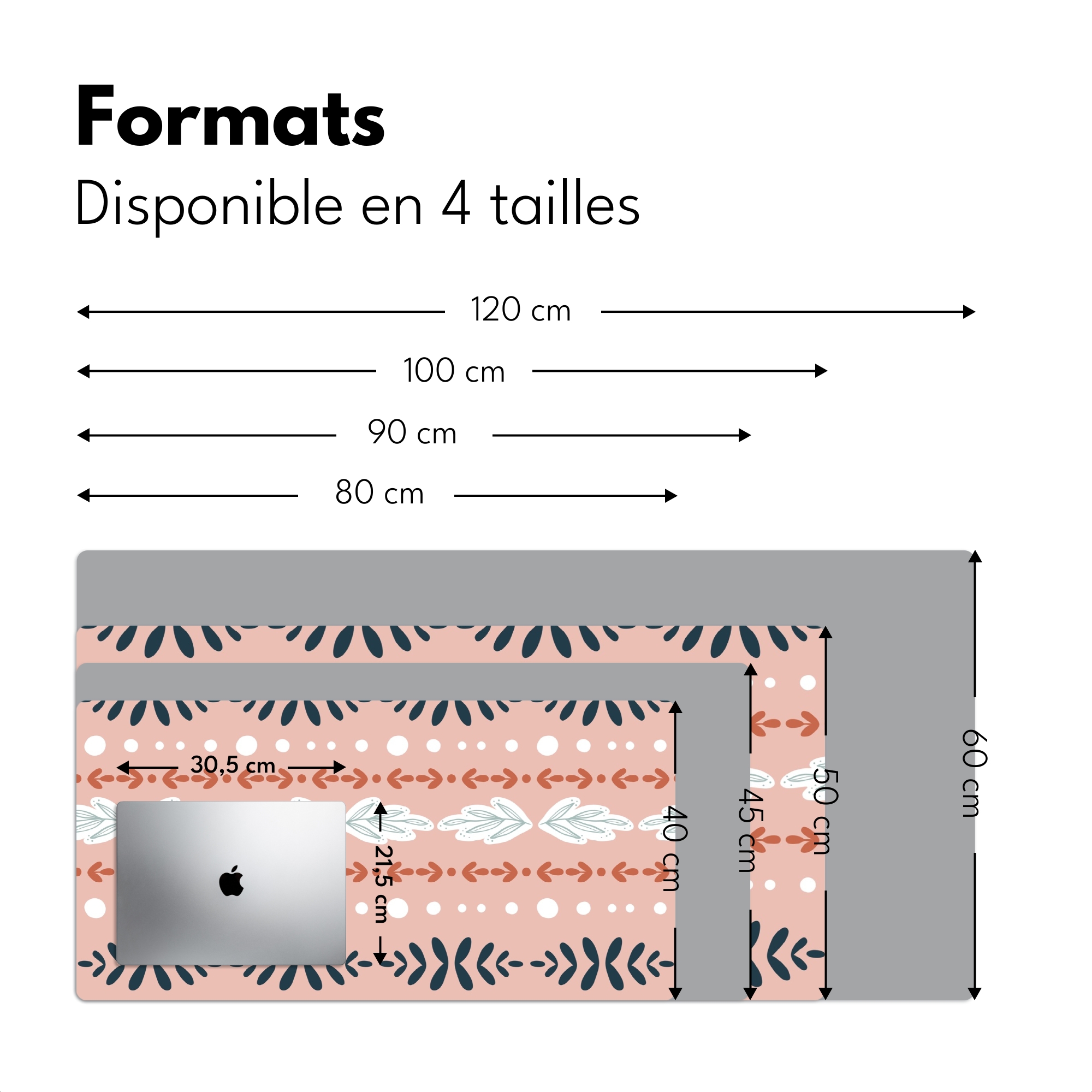 Sous main bureau - Conception - Bohème-4