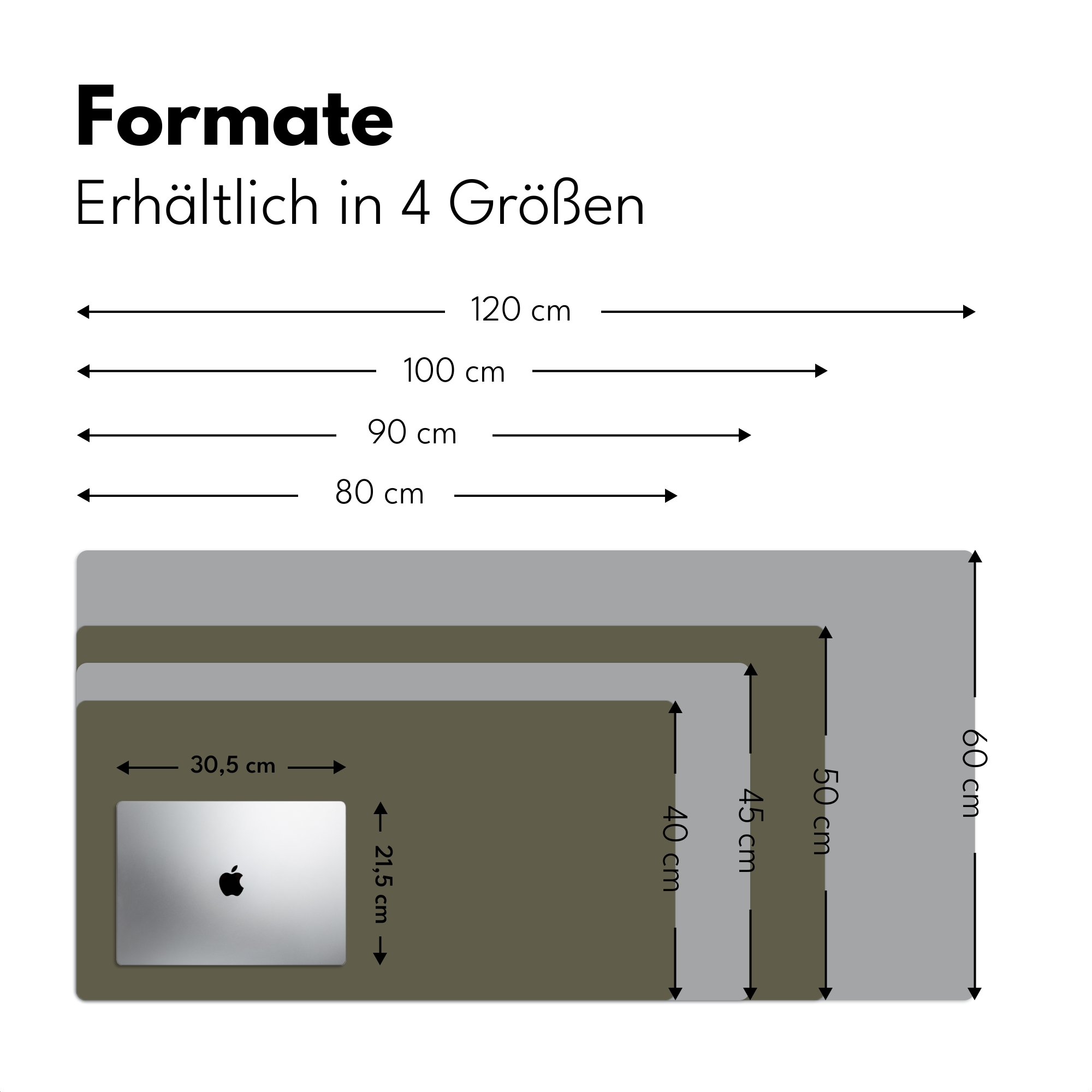 Schreibtischunterlage - Grau – Warm – Herbst-4