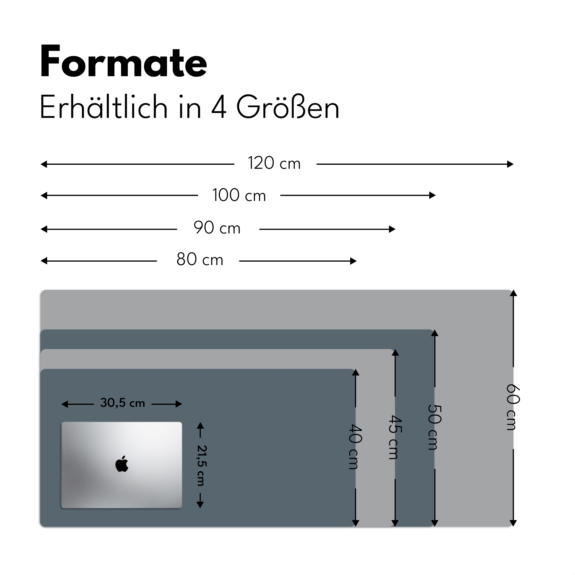 Schreibtischunterlage - Farben - Blau - Innenraum-4