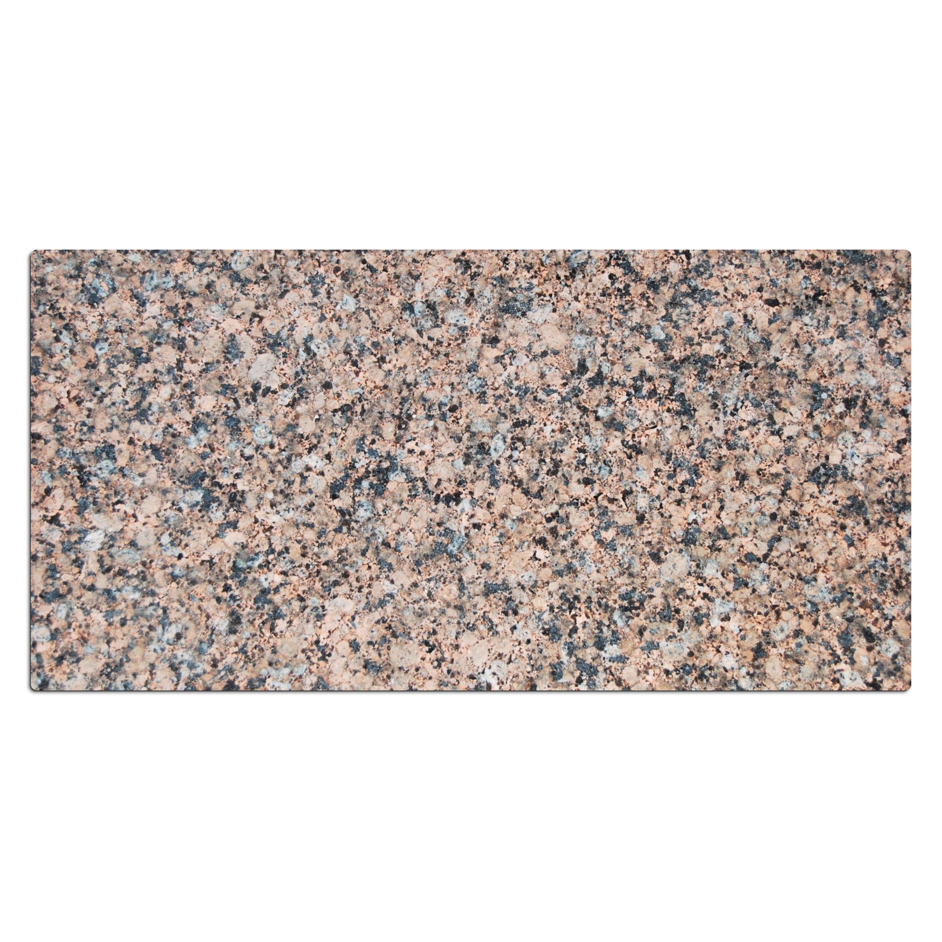 Schreibtischunterlage - Granit-Steinmuster-Design – Braungrau