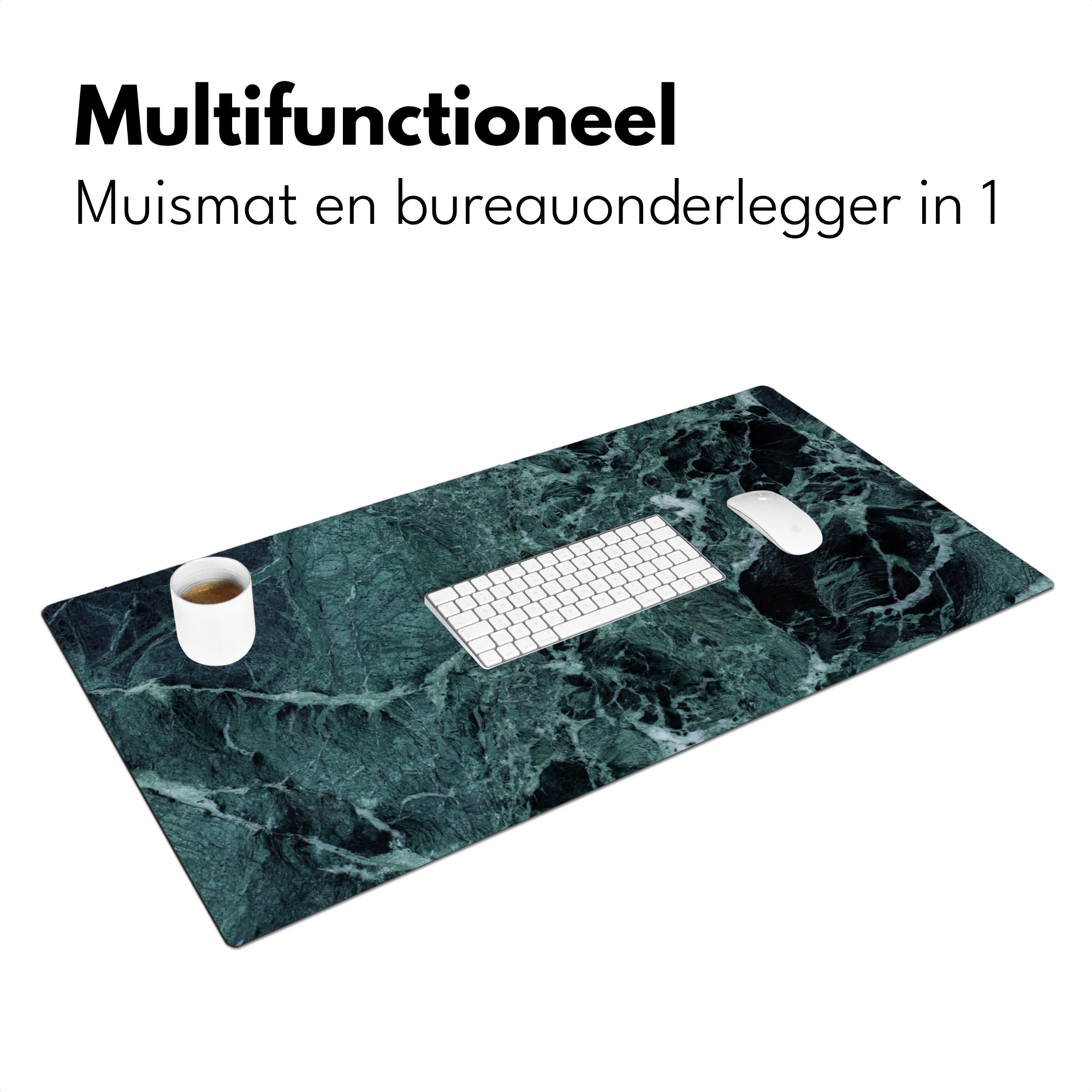 Bureau onderlegger - Marmer - Steen - Textuur - Marmerlook - Design-3