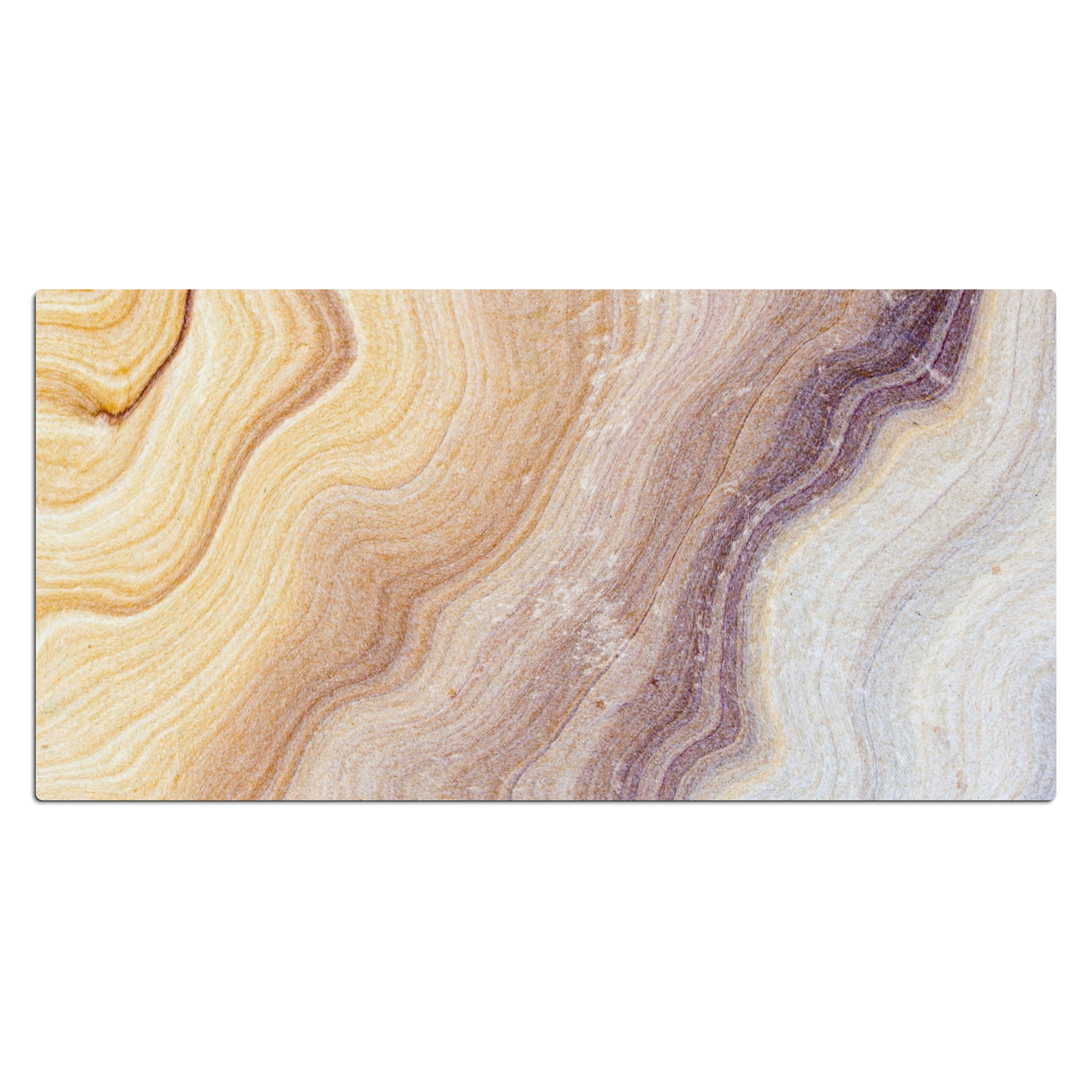 Schreibtischunterlage - Marmor - Textur - Sandstein - Gold - Marmoroptik