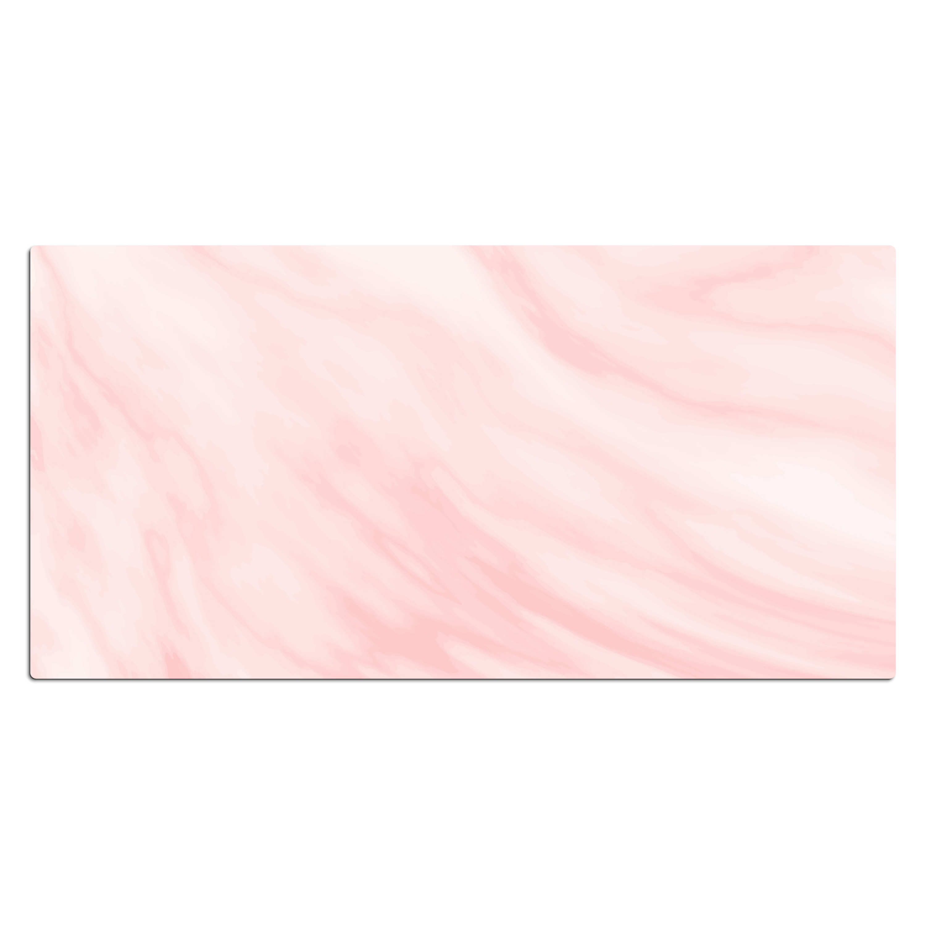 Bureau onderlegger - Marmer - Roze - Wit - Luxe - Marmerlook