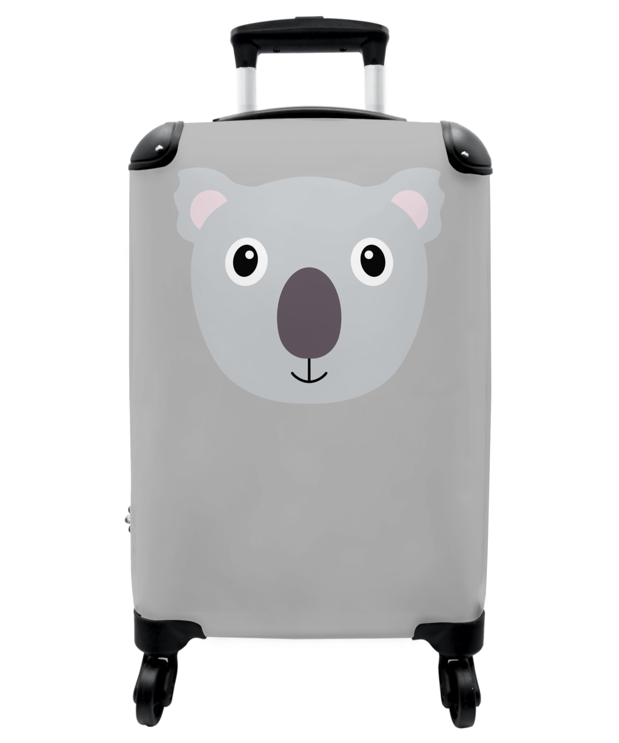 Koffer - Dierenportret - Koala - grijs