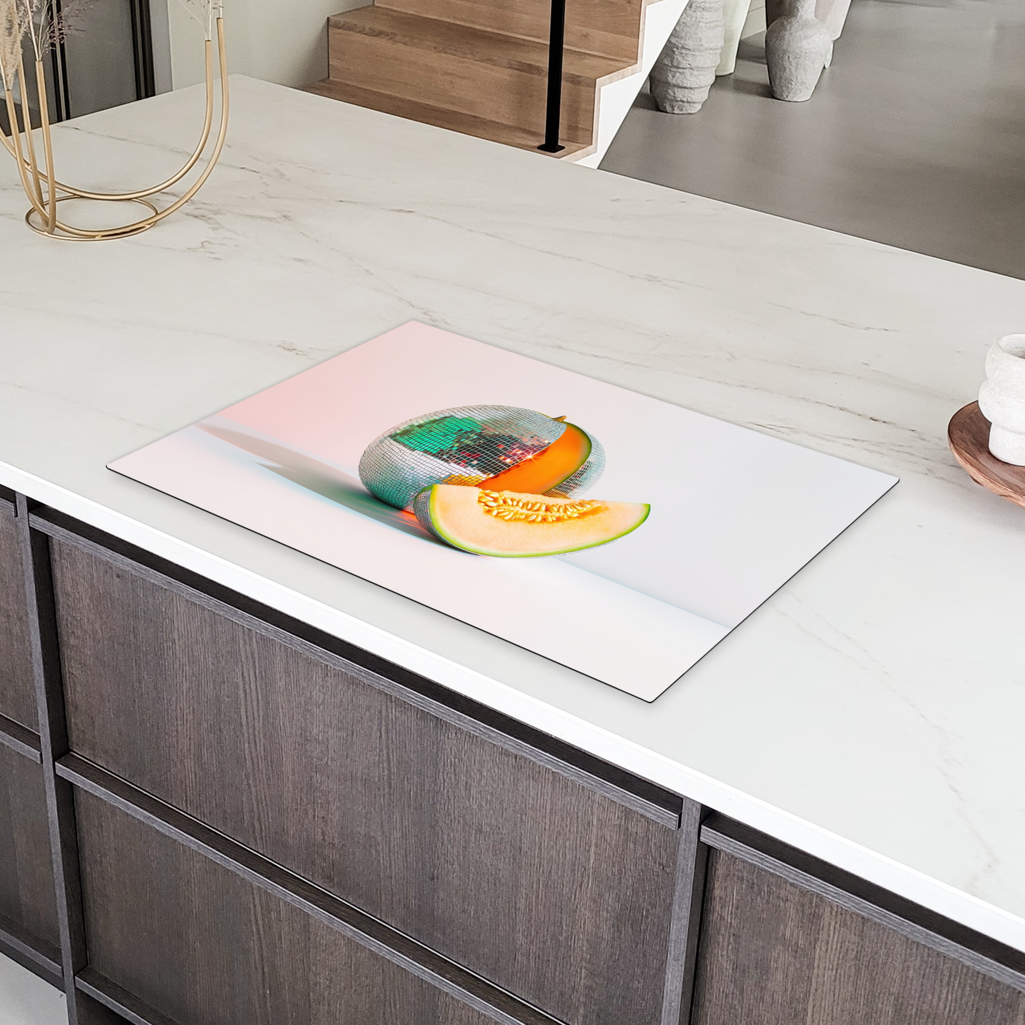 Inductiebeschermer - Disco - Discobal - Meloen - Pastel-4