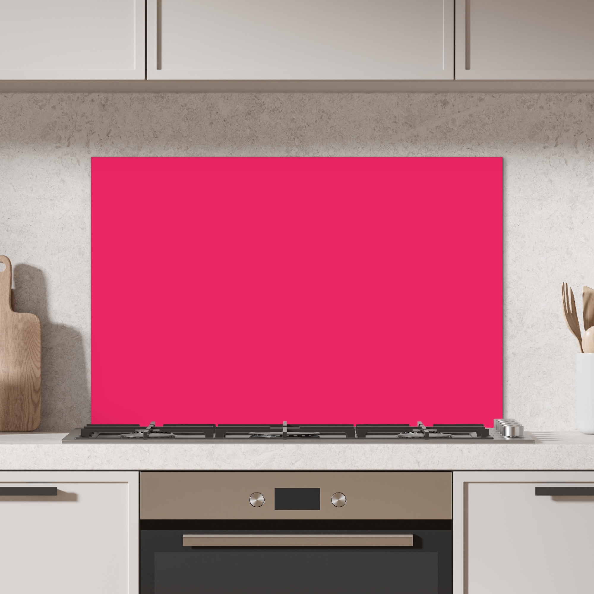 Spatscherm keuken - Karmijn - Kleuren - Palet - Roze - Kleur - Effen-2