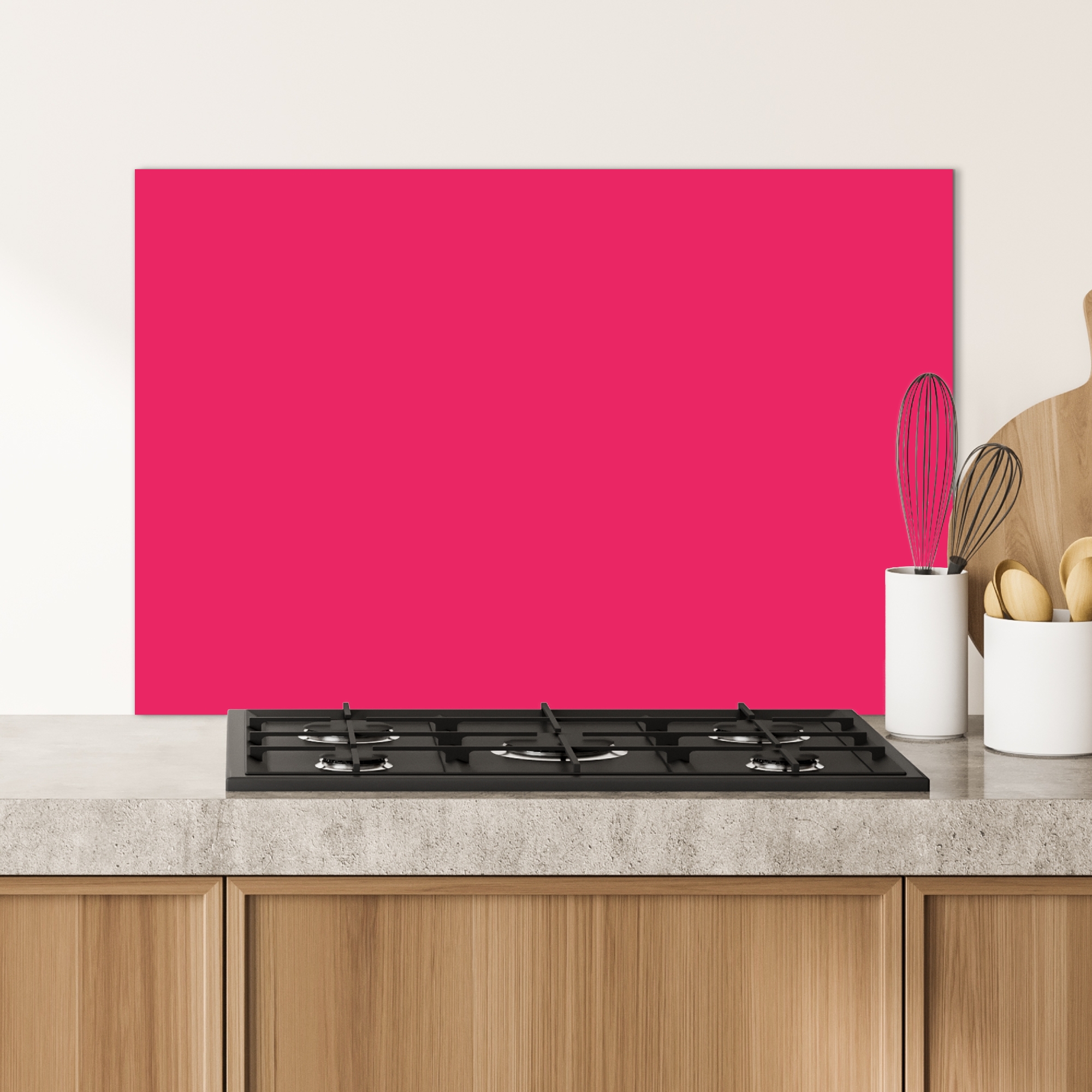 Spatscherm keuken - Karmijn - Kleuren - Palet - Roze - Kleur - Effen-4