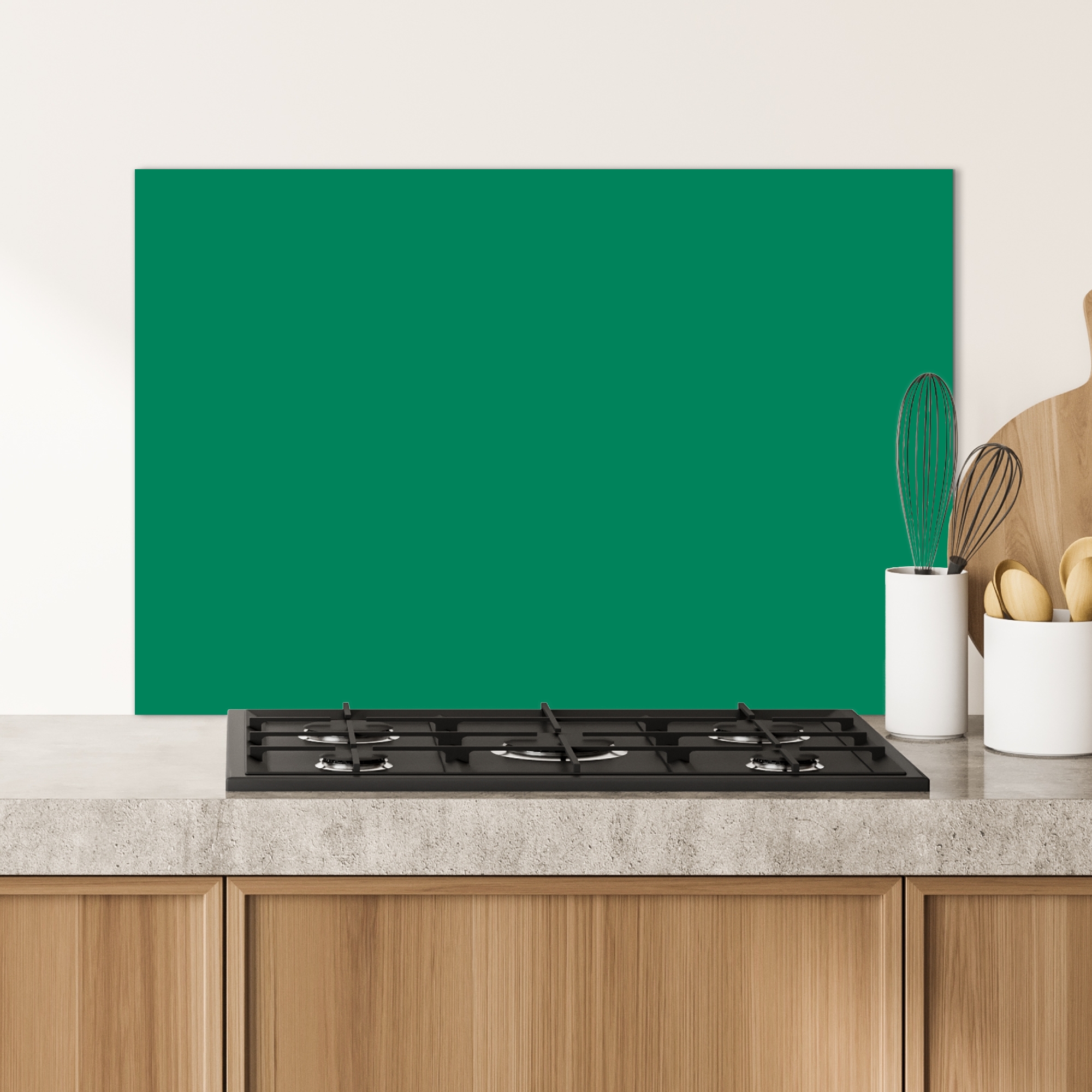 Spatscherm keuken - Groen -Bos - Interieur-4