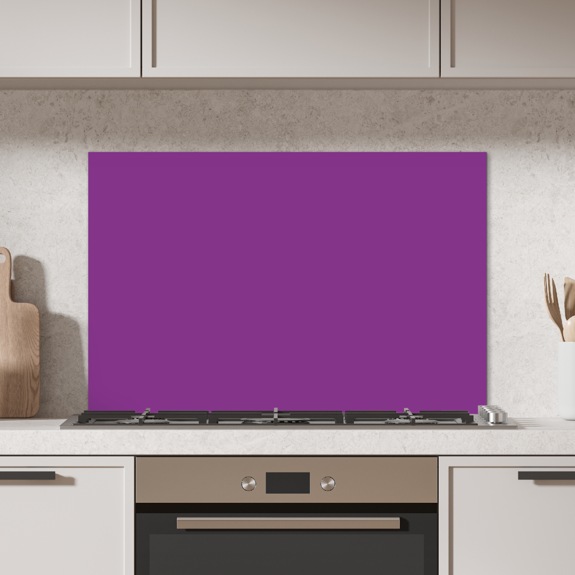 Spatscherm keuken - Paars - Kleuren - Design - Patroon-2