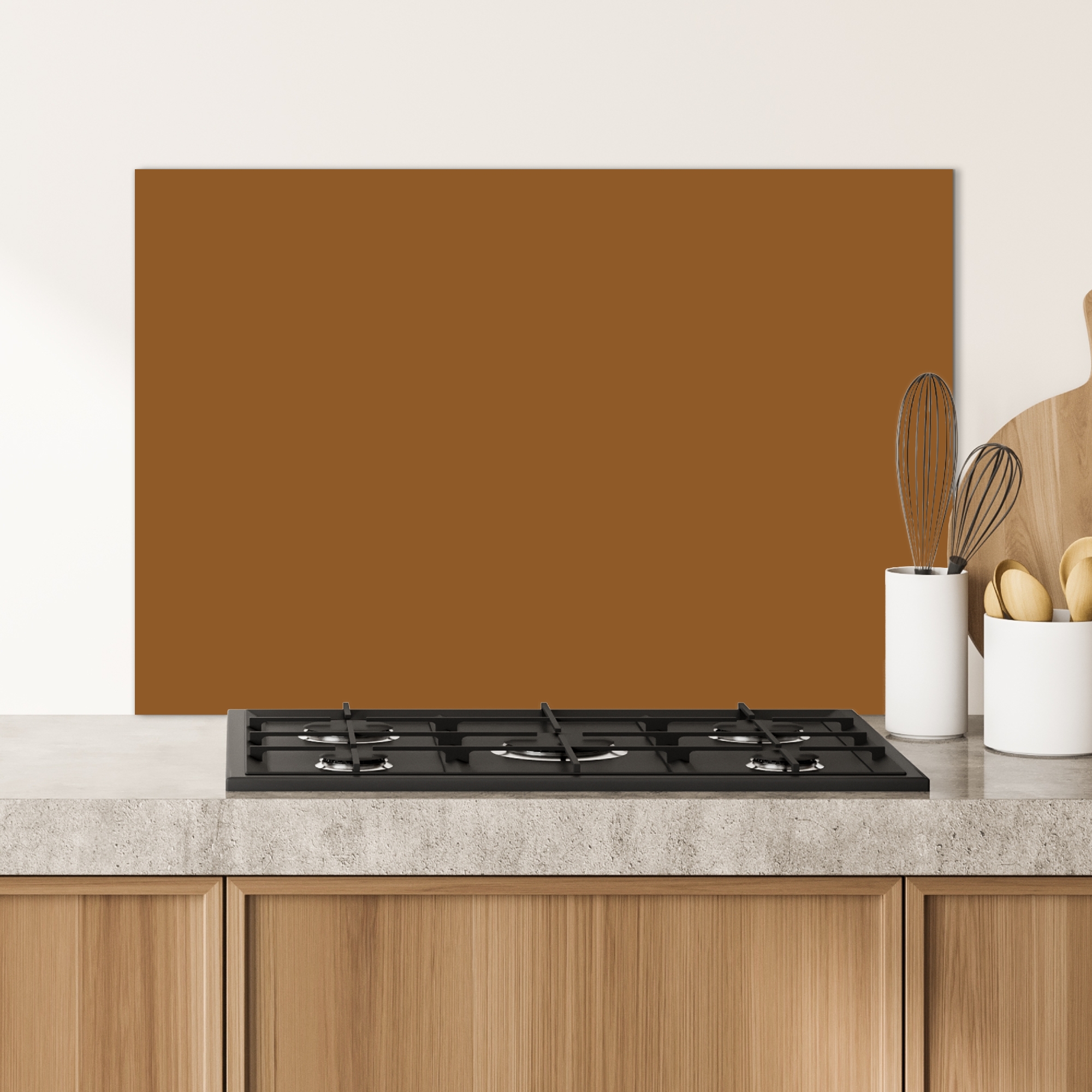 Spatscherm keuken - Bruin - Aardetint - Interieur-4