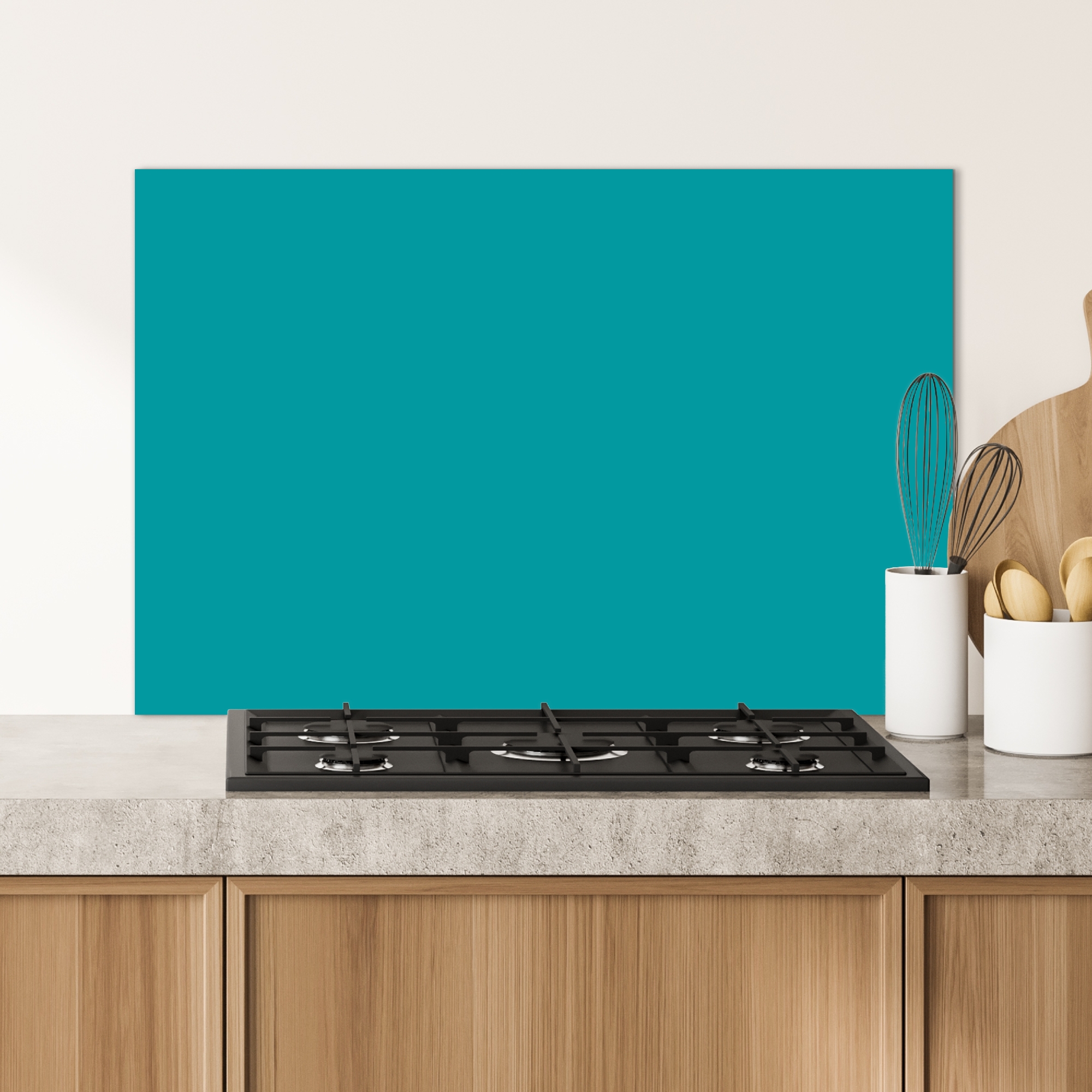 Spatscherm keuken - Blauw - Aqua - Patroon-4