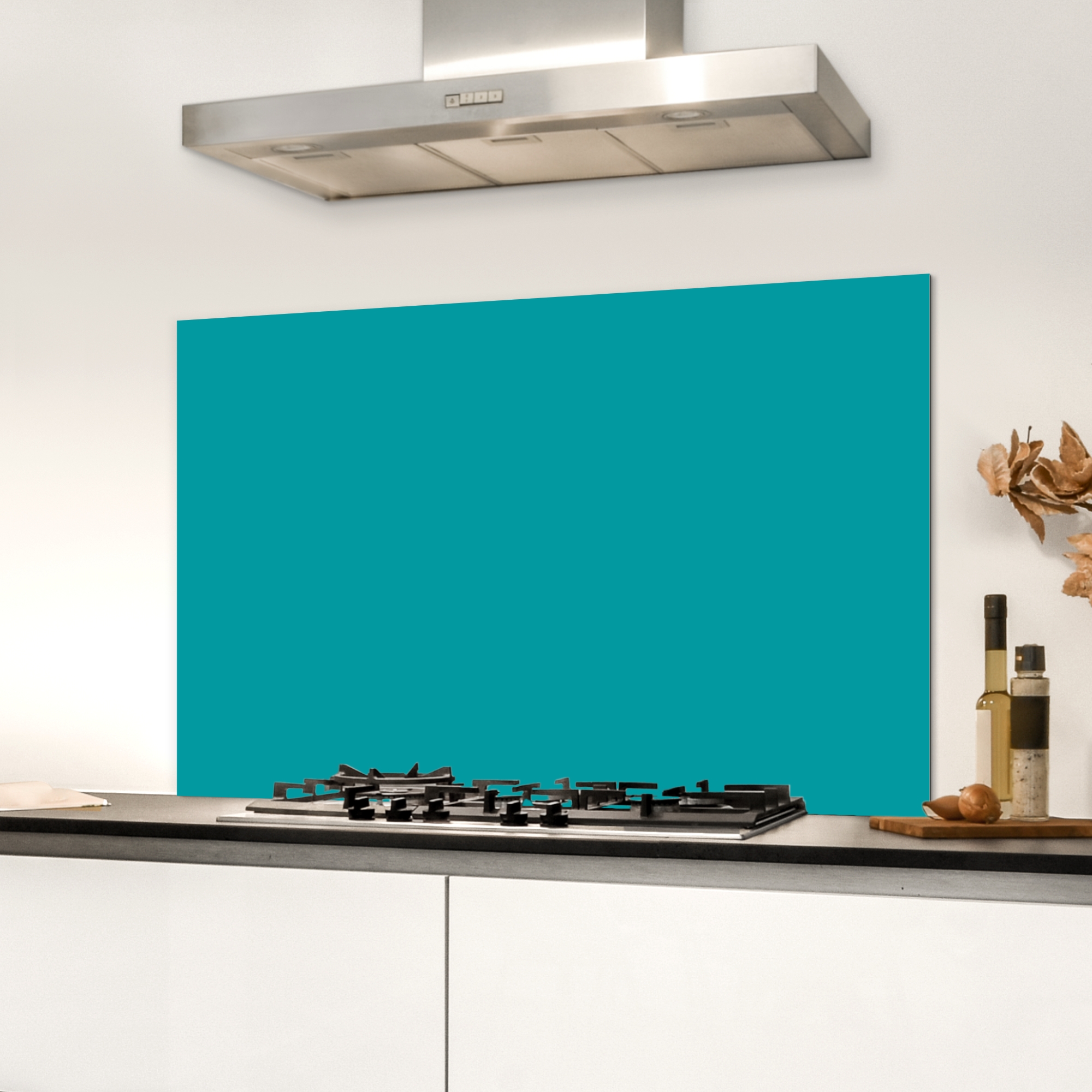 Spatscherm keuken - Blauw - Aqua - Patroon-3