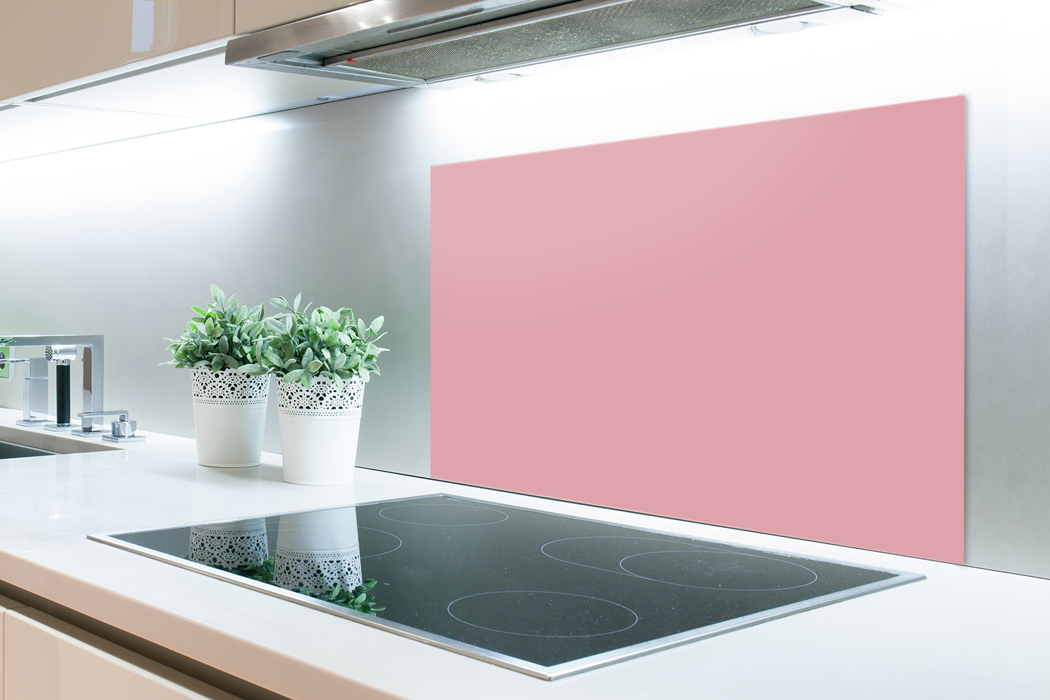Spatscherm keuken - Roze - Kleuren - Interieur-2
