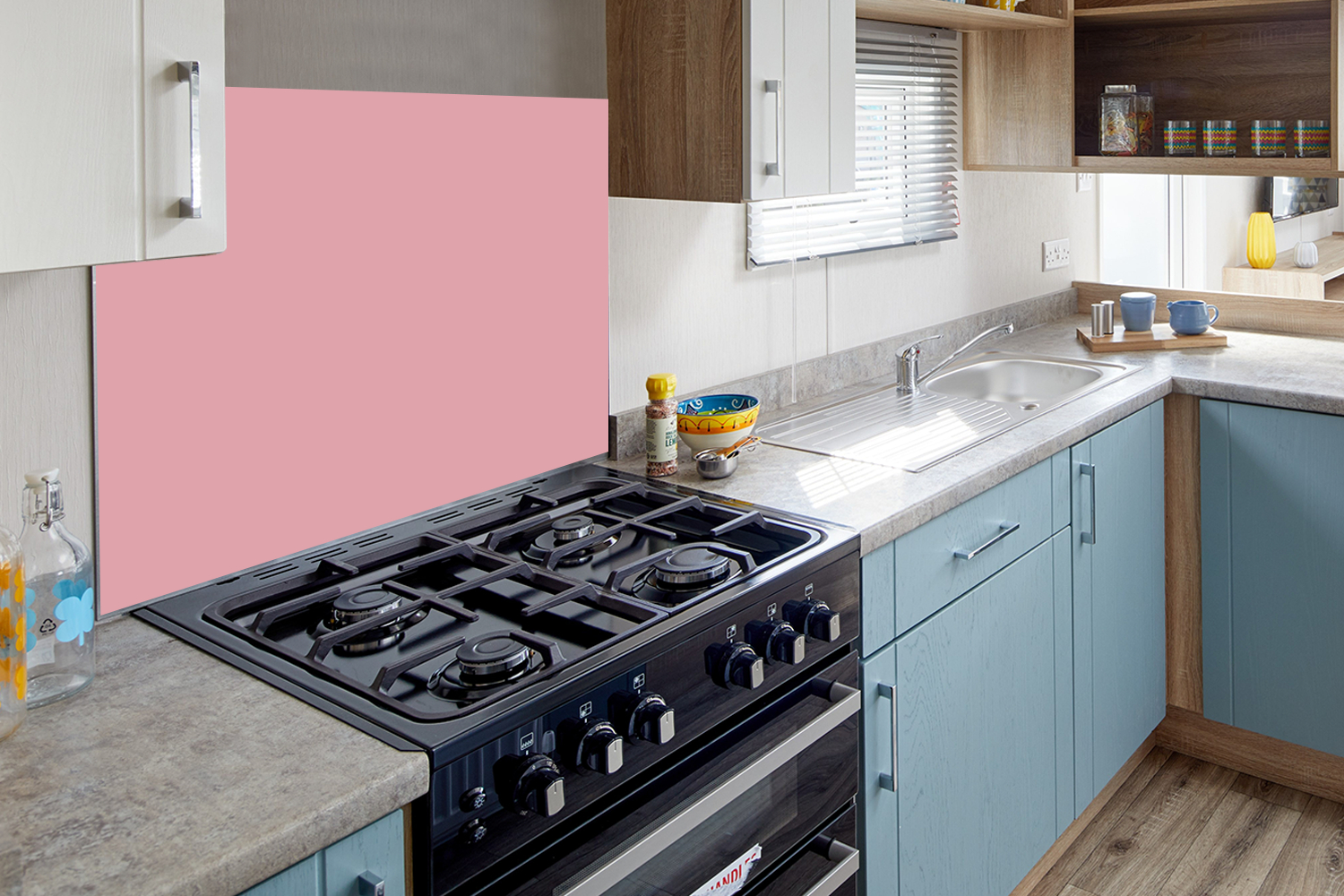 Spatscherm keuken - Roze - Kleuren - Interieur-4