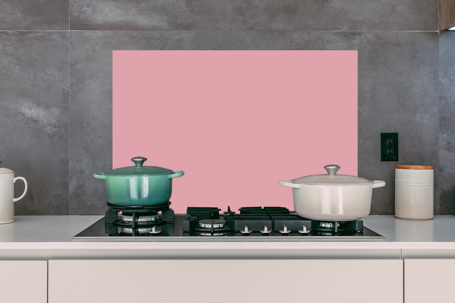 Spatscherm keuken - Roze - Kleuren - Interieur-3