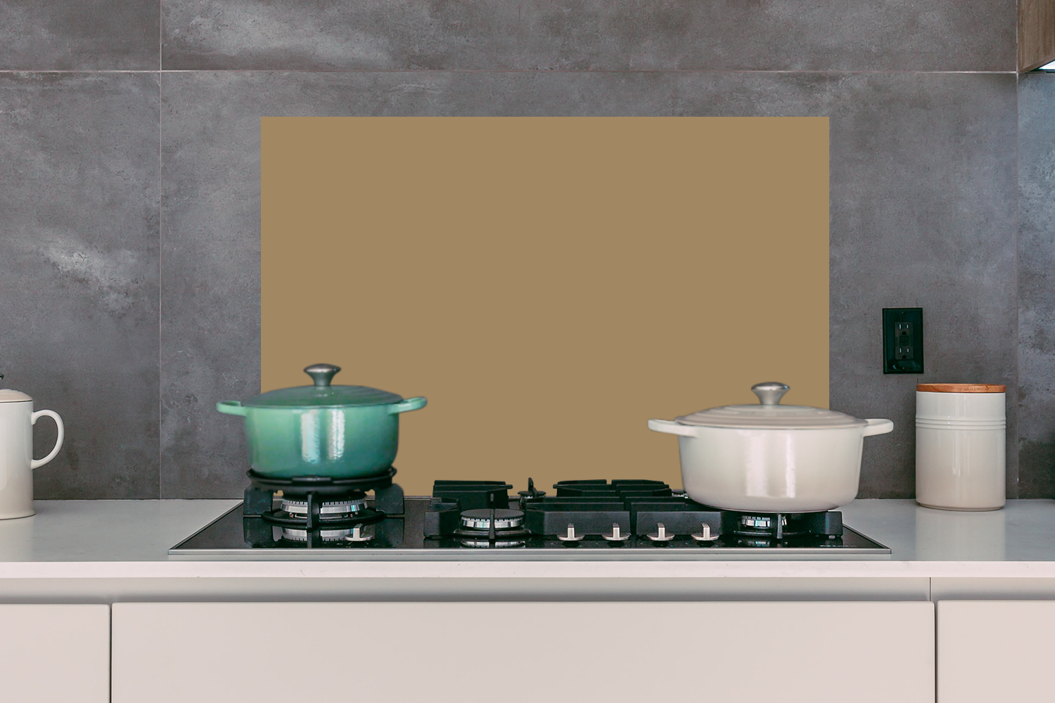 Spatscherm keuken - Palet - Beige - Interieur-3
