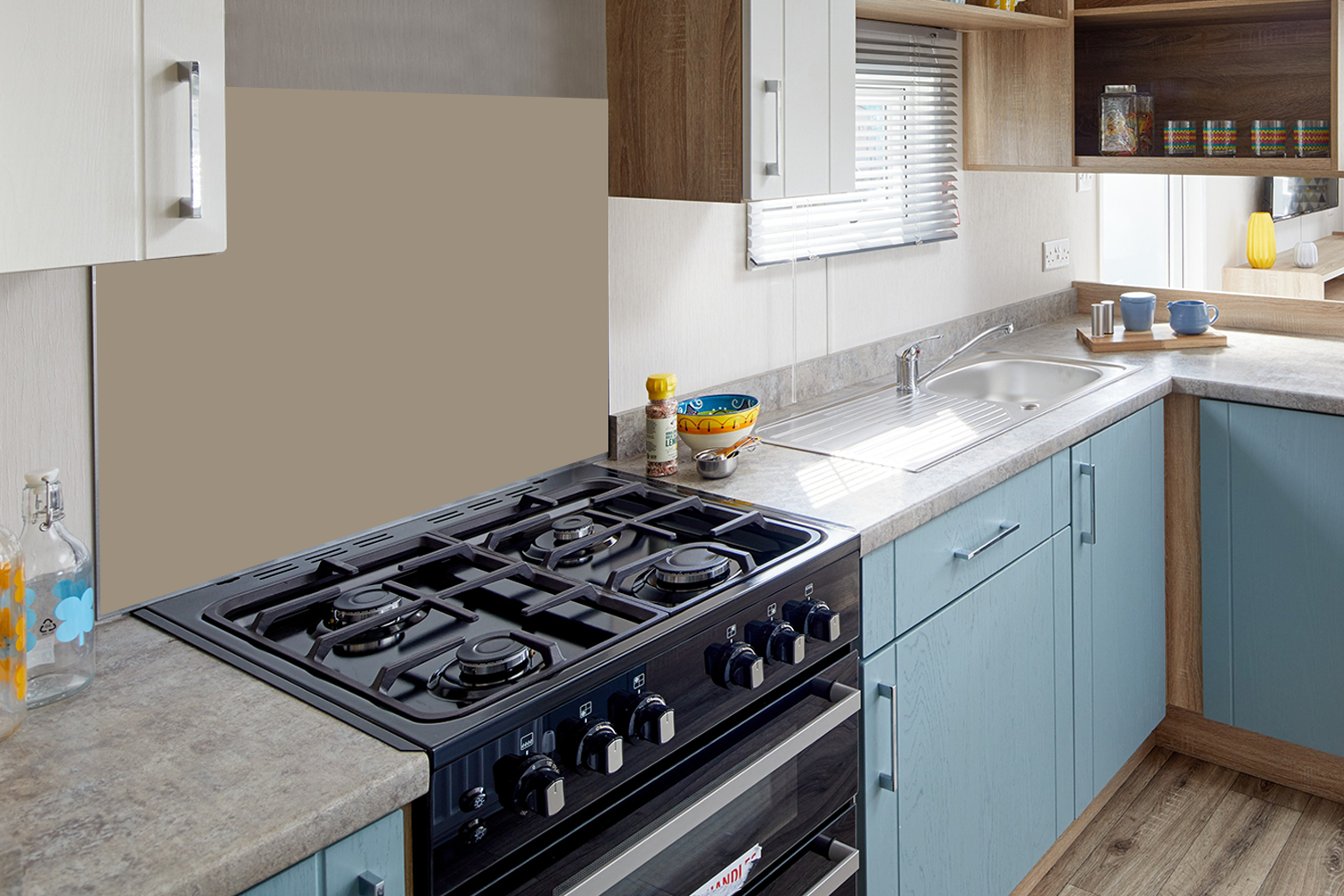 Spatscherm keuken - Interieur - Kleuren - Beige-4