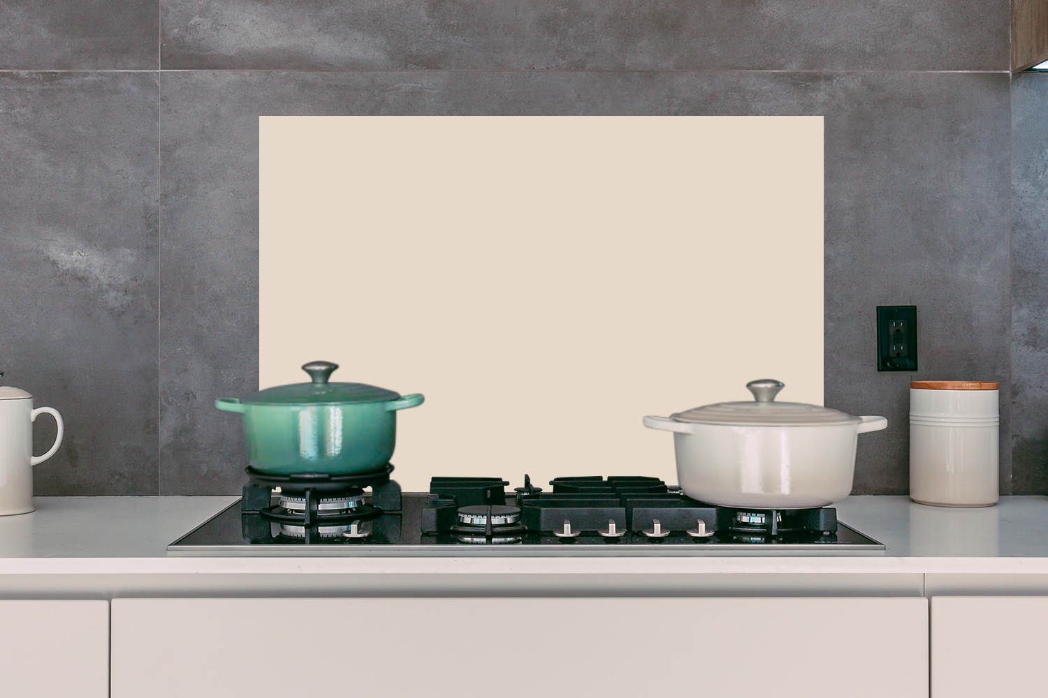 Spatscherm keuken - Licht - Beige - Kleuren-3