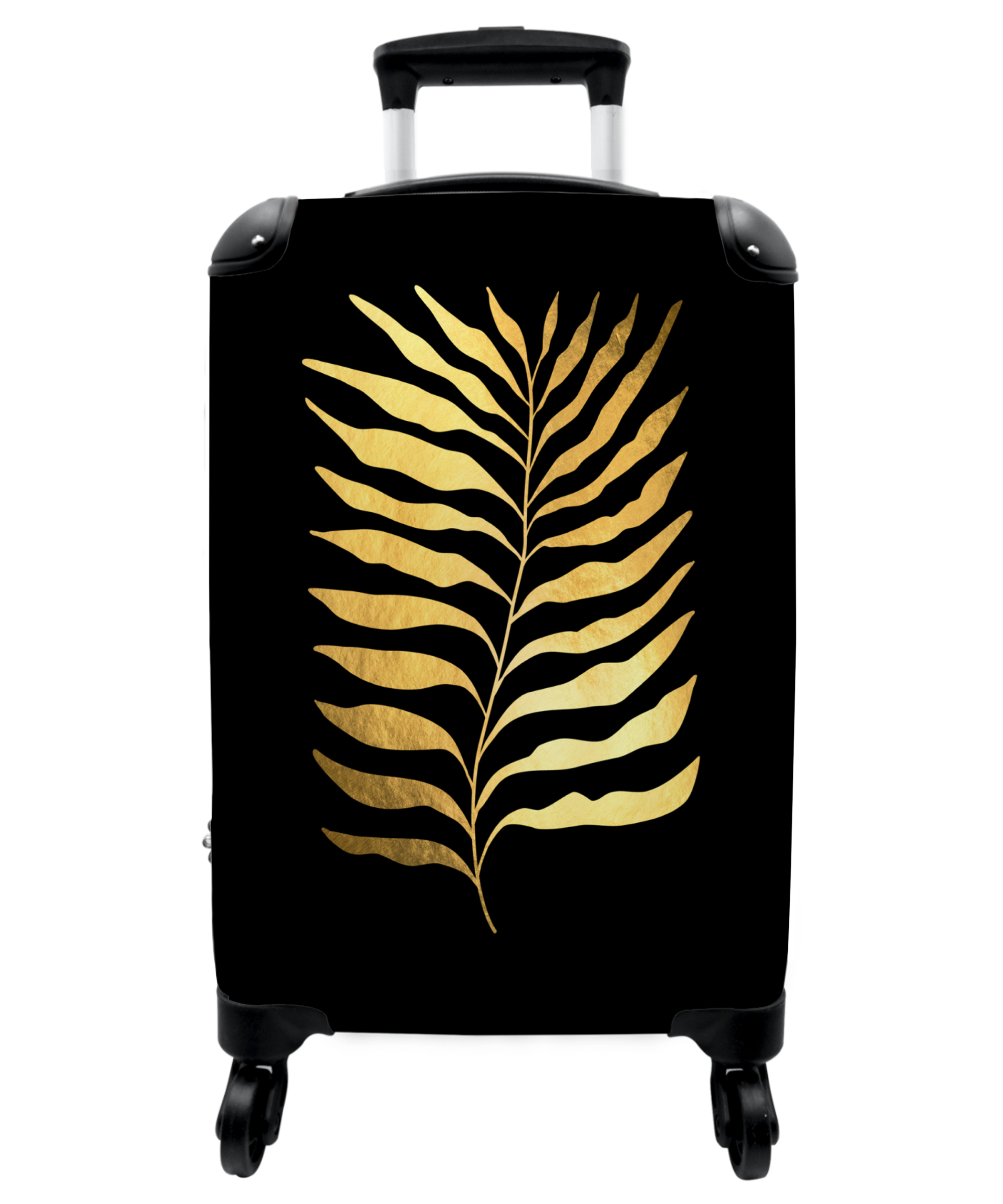 Koffer - Bladeren - Goud - Luxe - Natuur - Design-1
