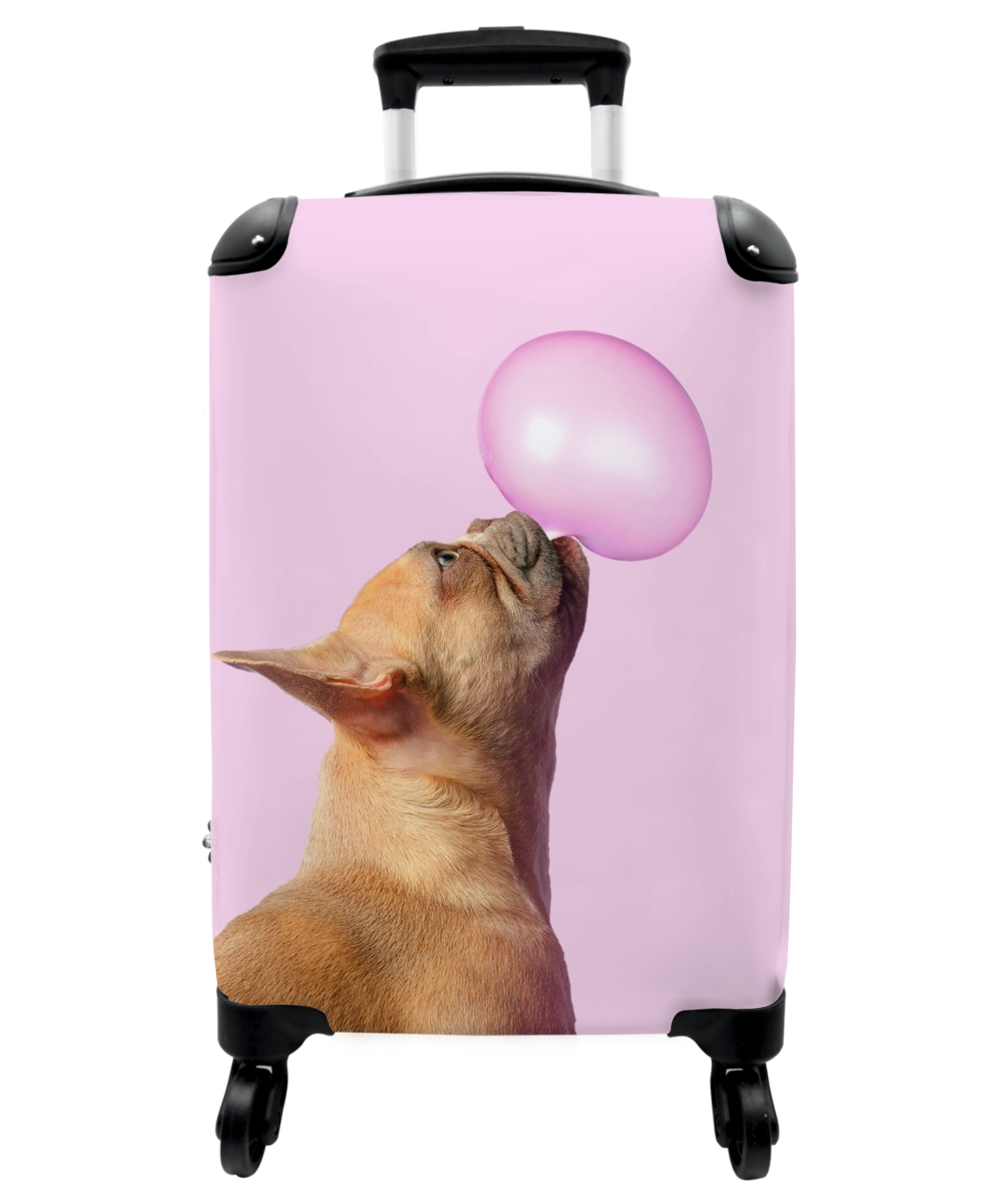 Koffer - Hond - Dieren - Kauwgom - Roze-1