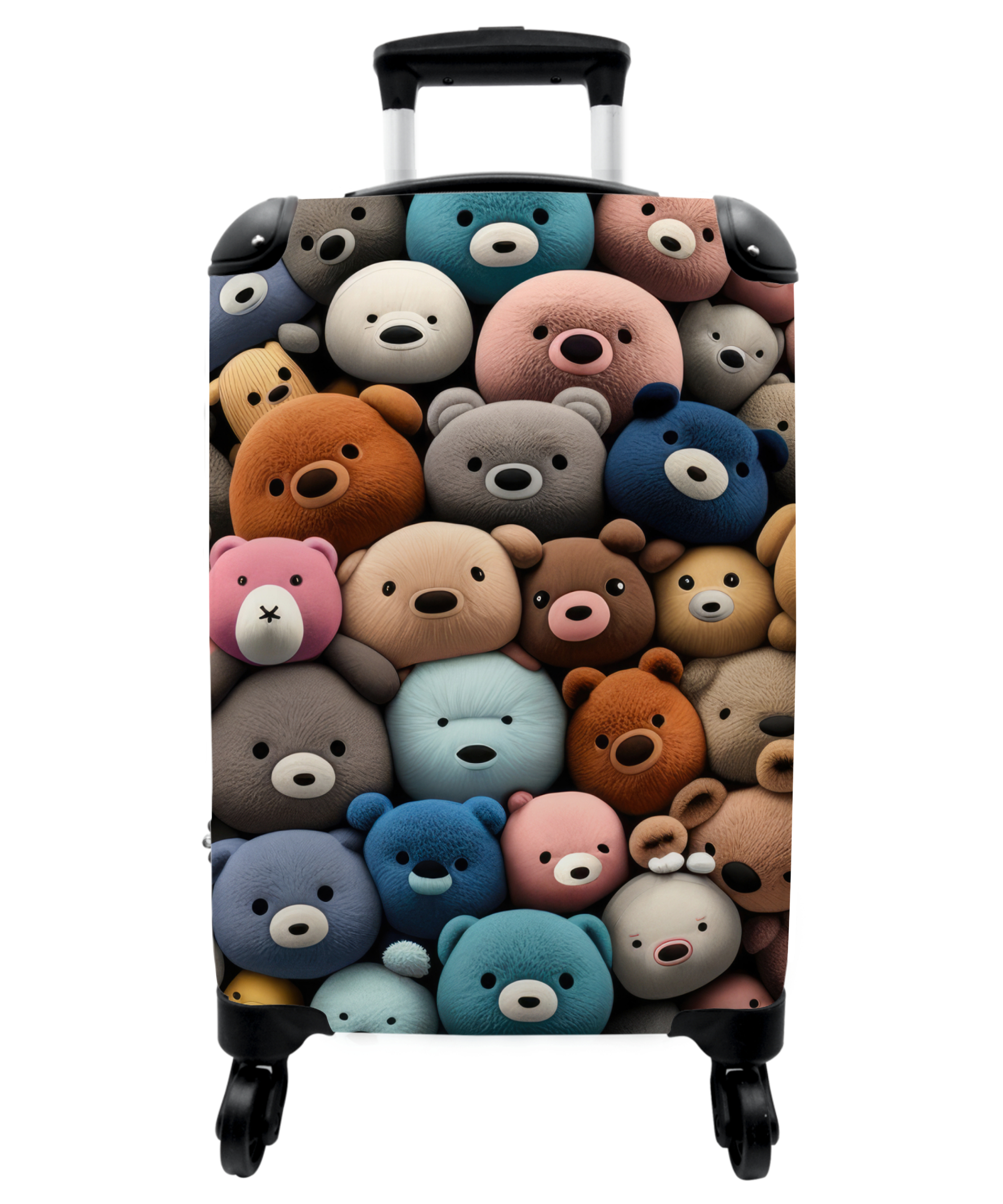 Koffer - Teddybeer - Knuffel - Dieren - Meisjes - Jongens