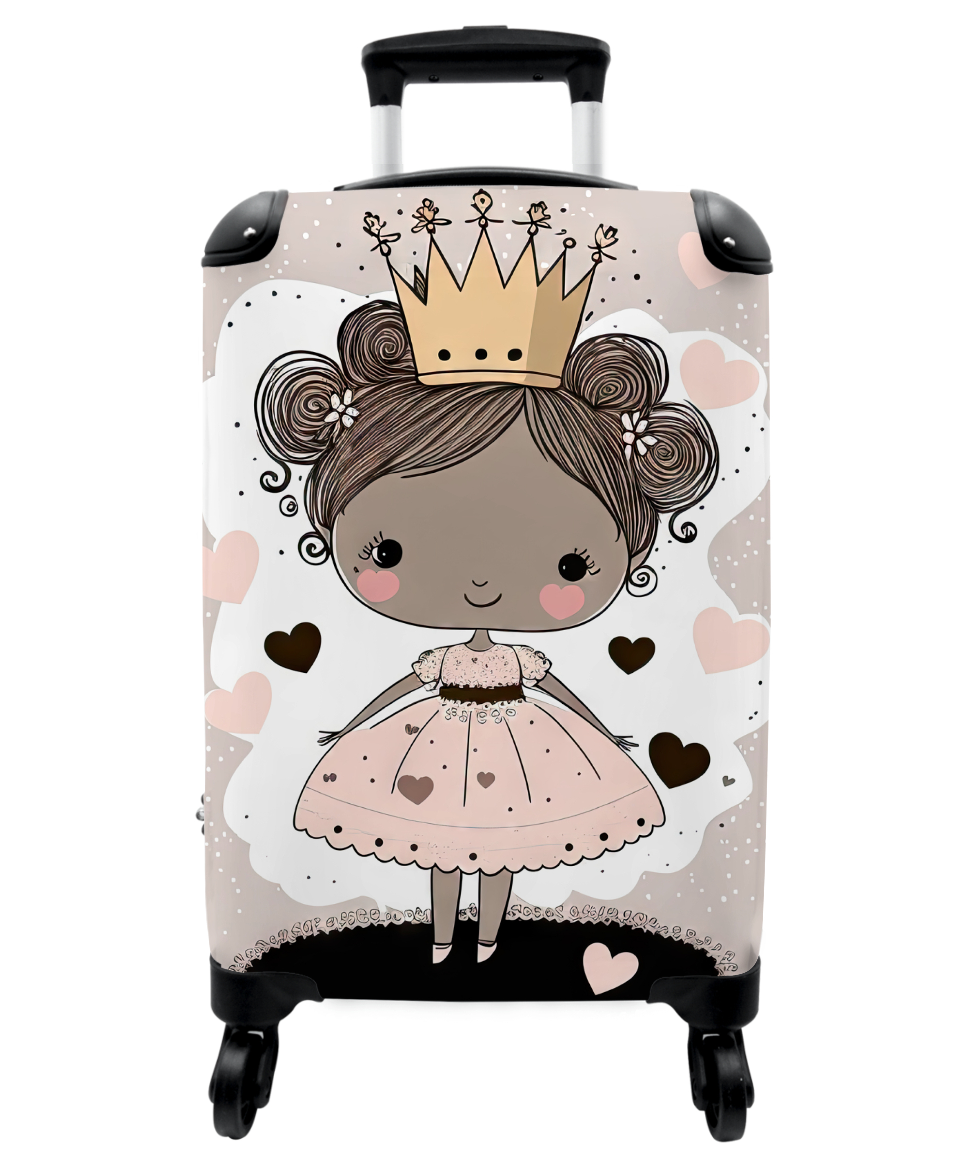 Koffer - Prinsessen - Jurk - Hartjes - Pastel - Meisjes