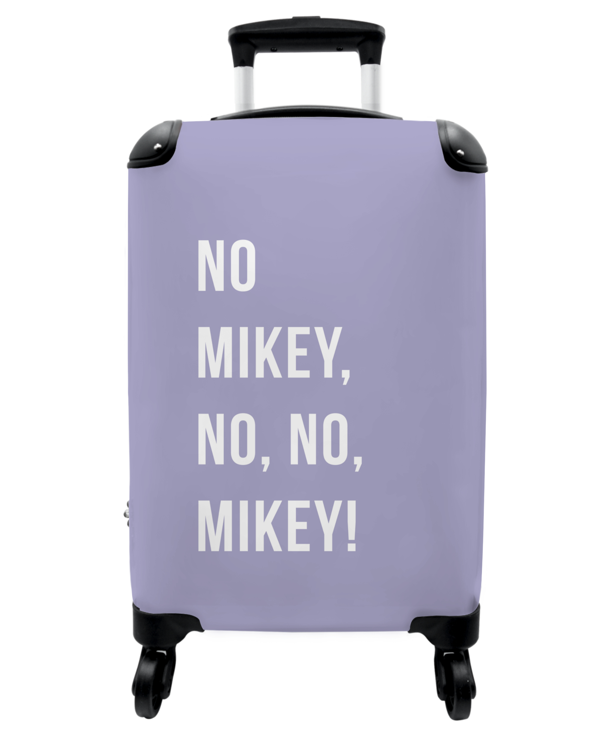 Koffer - Quotes - No Mikey, no, no, Mikey! - Paars-thumbnail-1