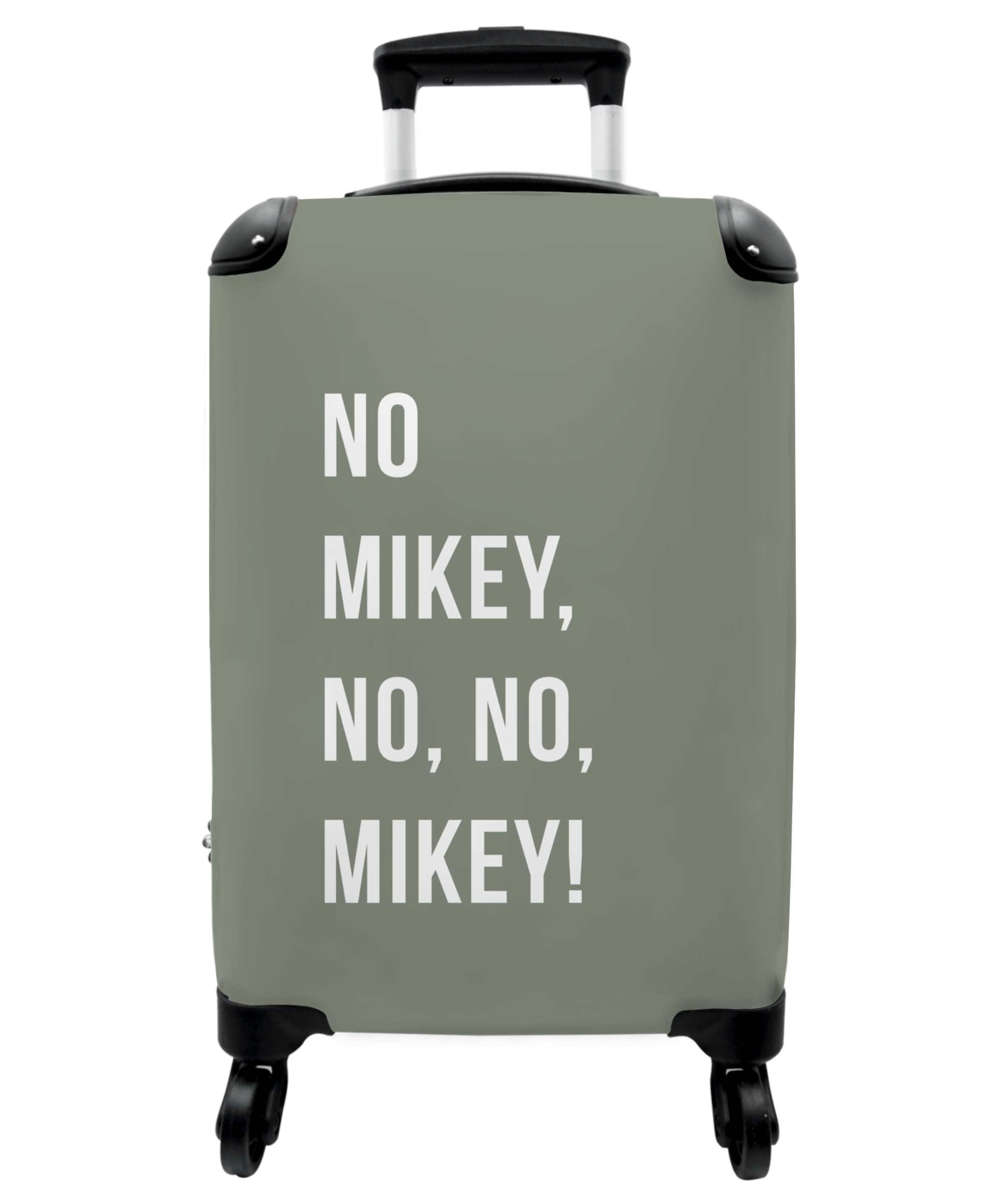 Koffer - Quotes - No Mikey, no, no, Mikey! - Groen-thumbnail-1