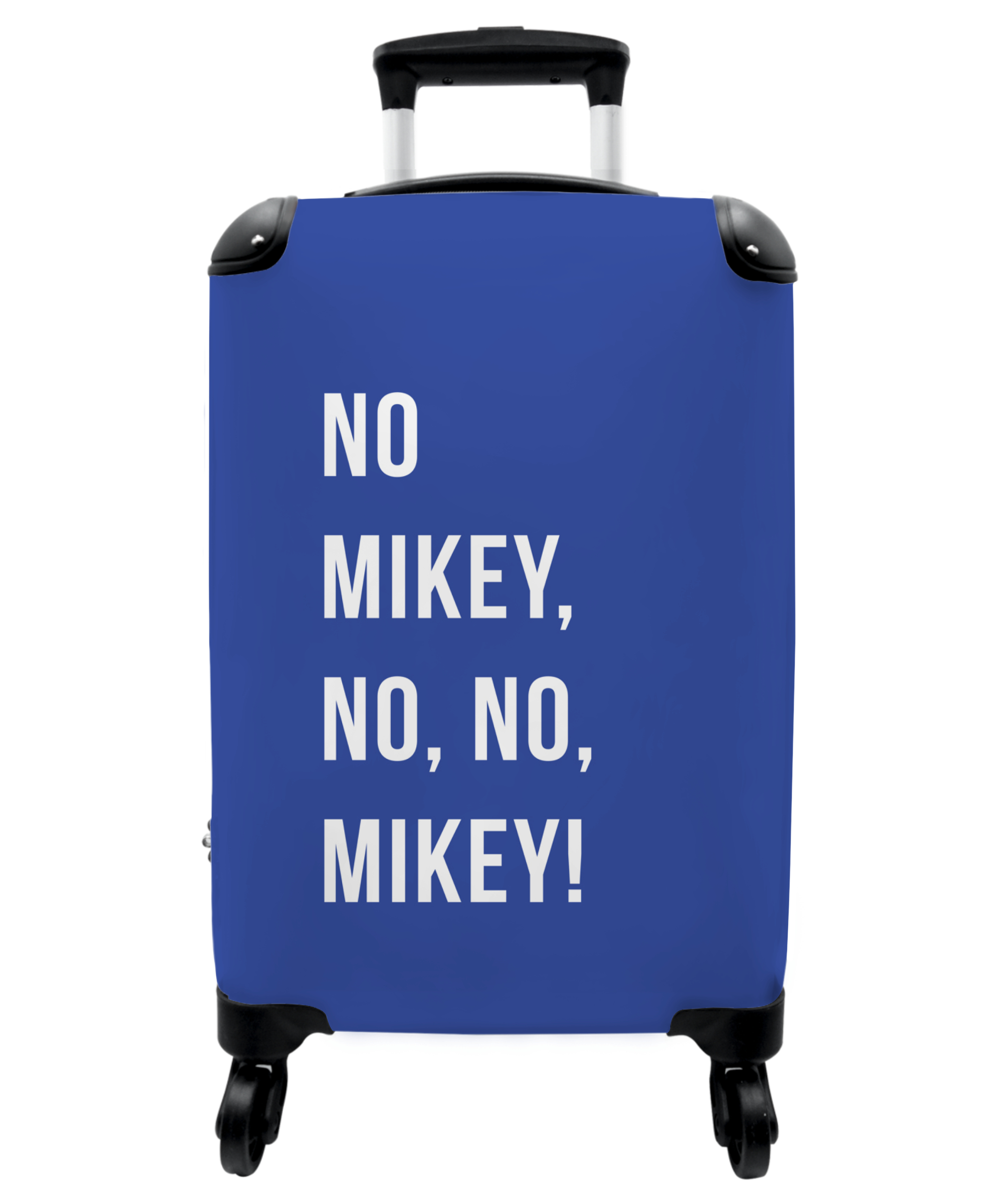 Koffer - Quotes - No Mikey, no, no, Mikey! - Blauw-1