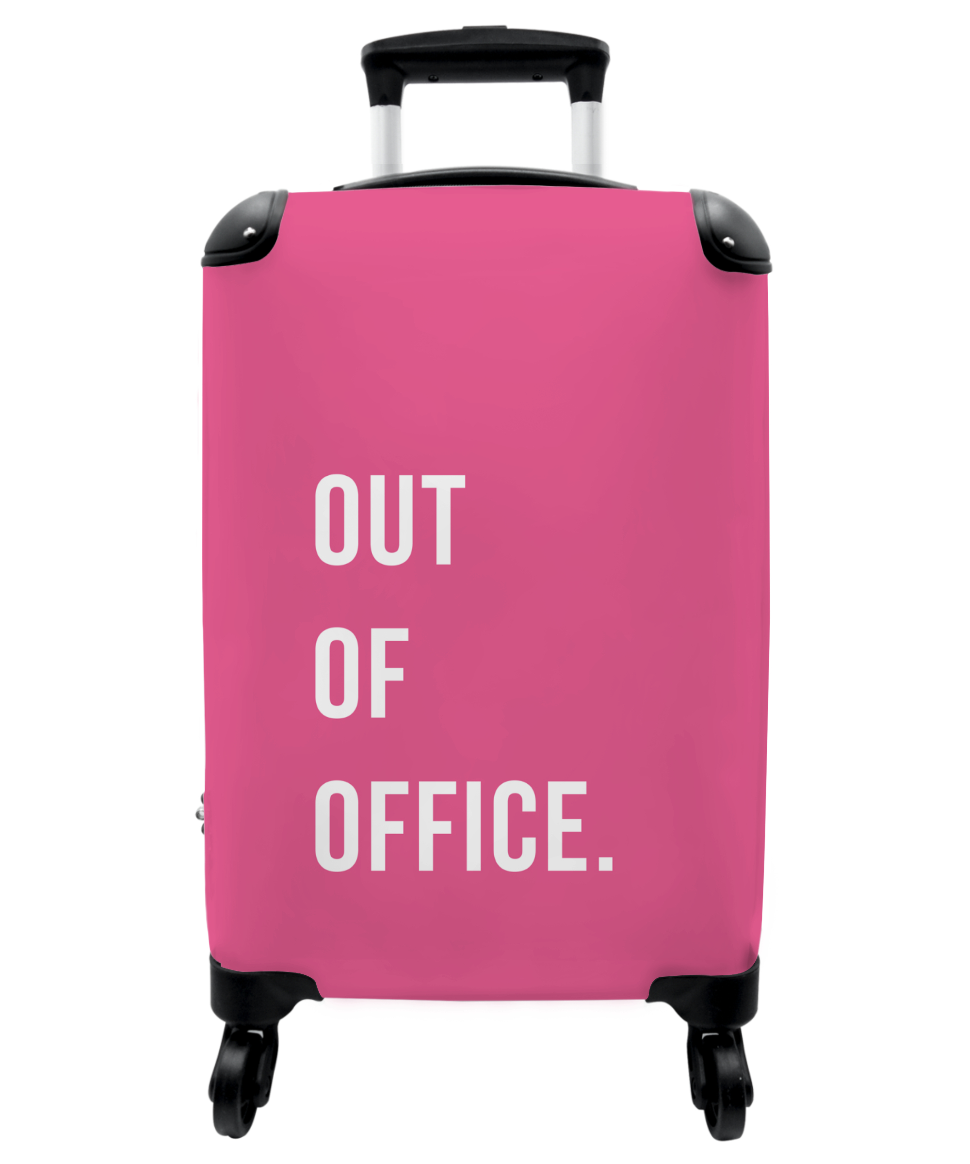 Koffer - Quotes - Out of office - Roze-1