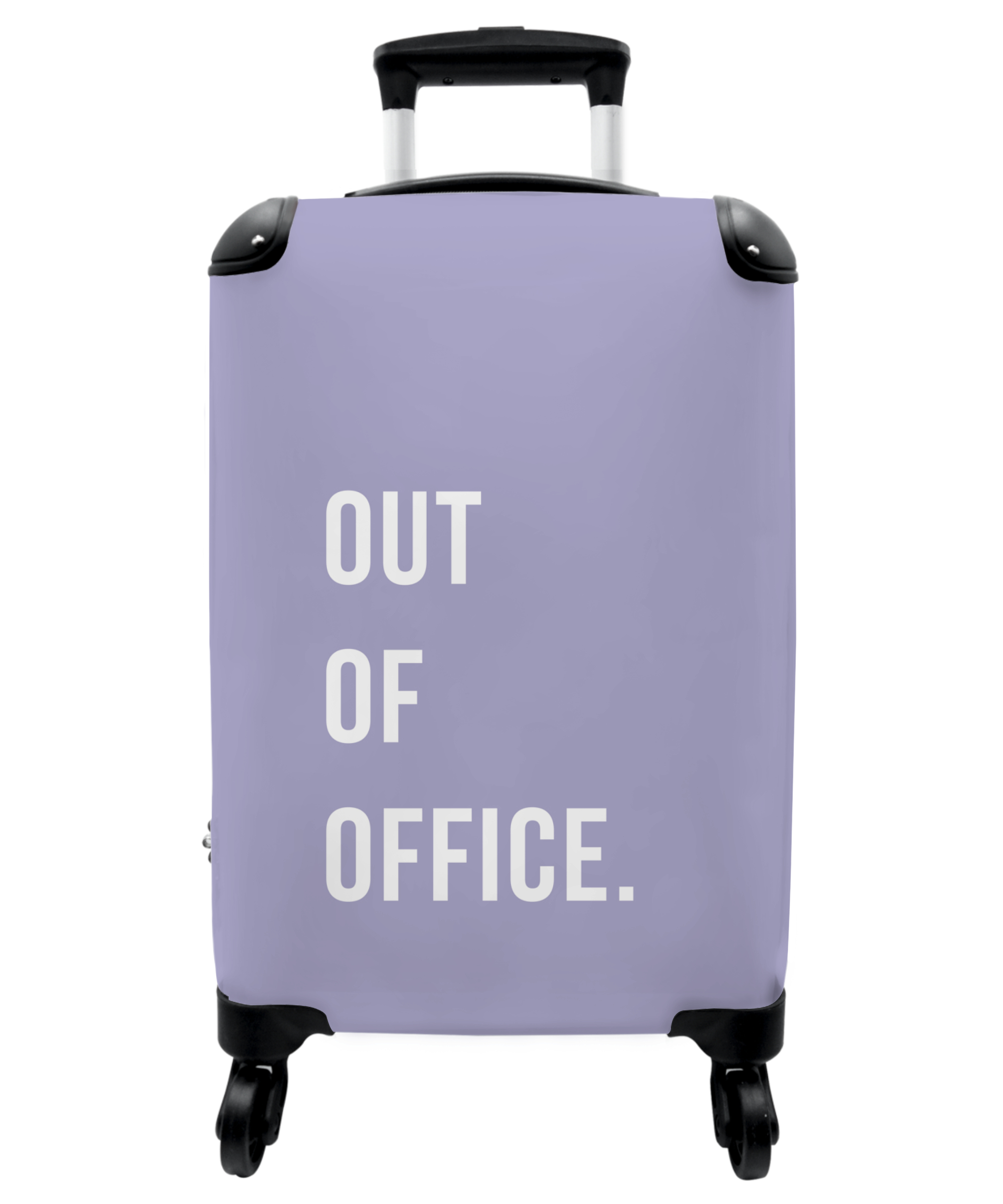 Koffer - Quotes - Out of office - Paars-thumbnail-1