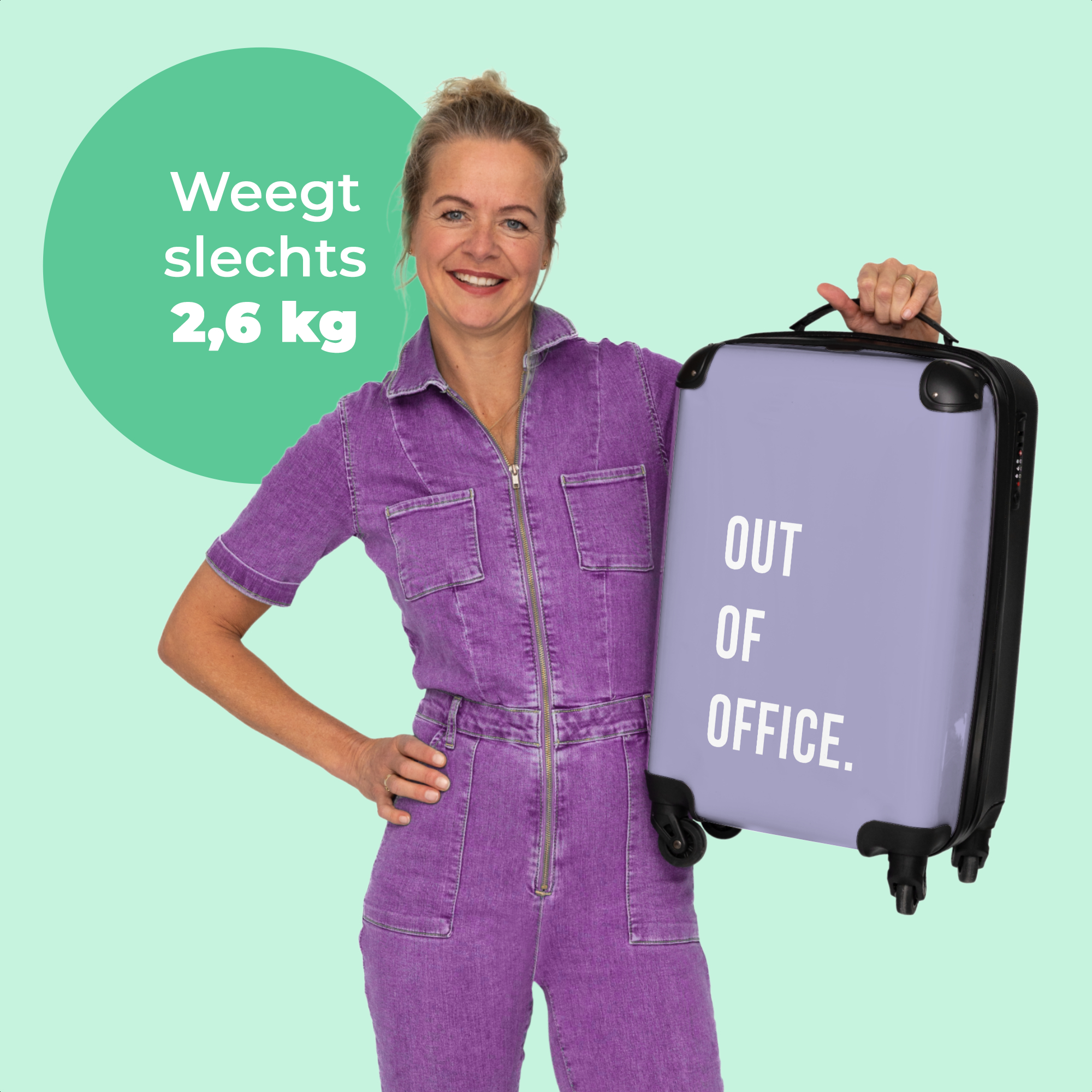 Koffer - Quotes - Out of office - Paars-thumbnail-4