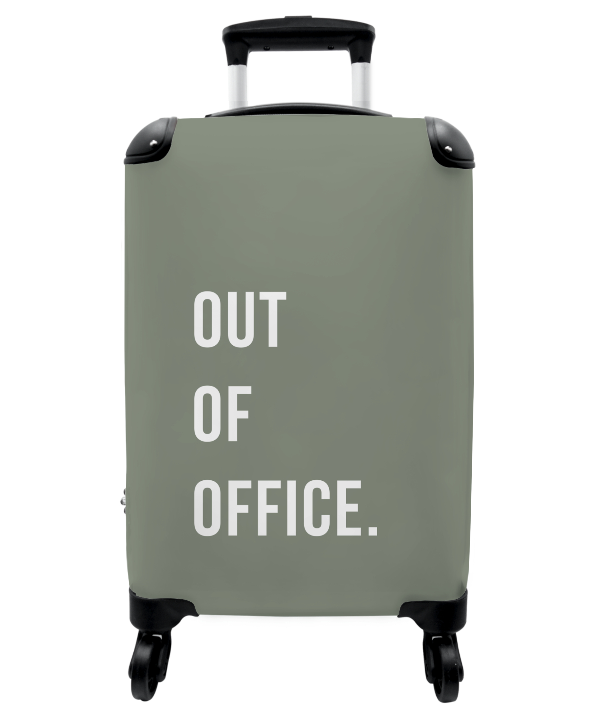 Koffer - Quotes - Out of office - Groen
