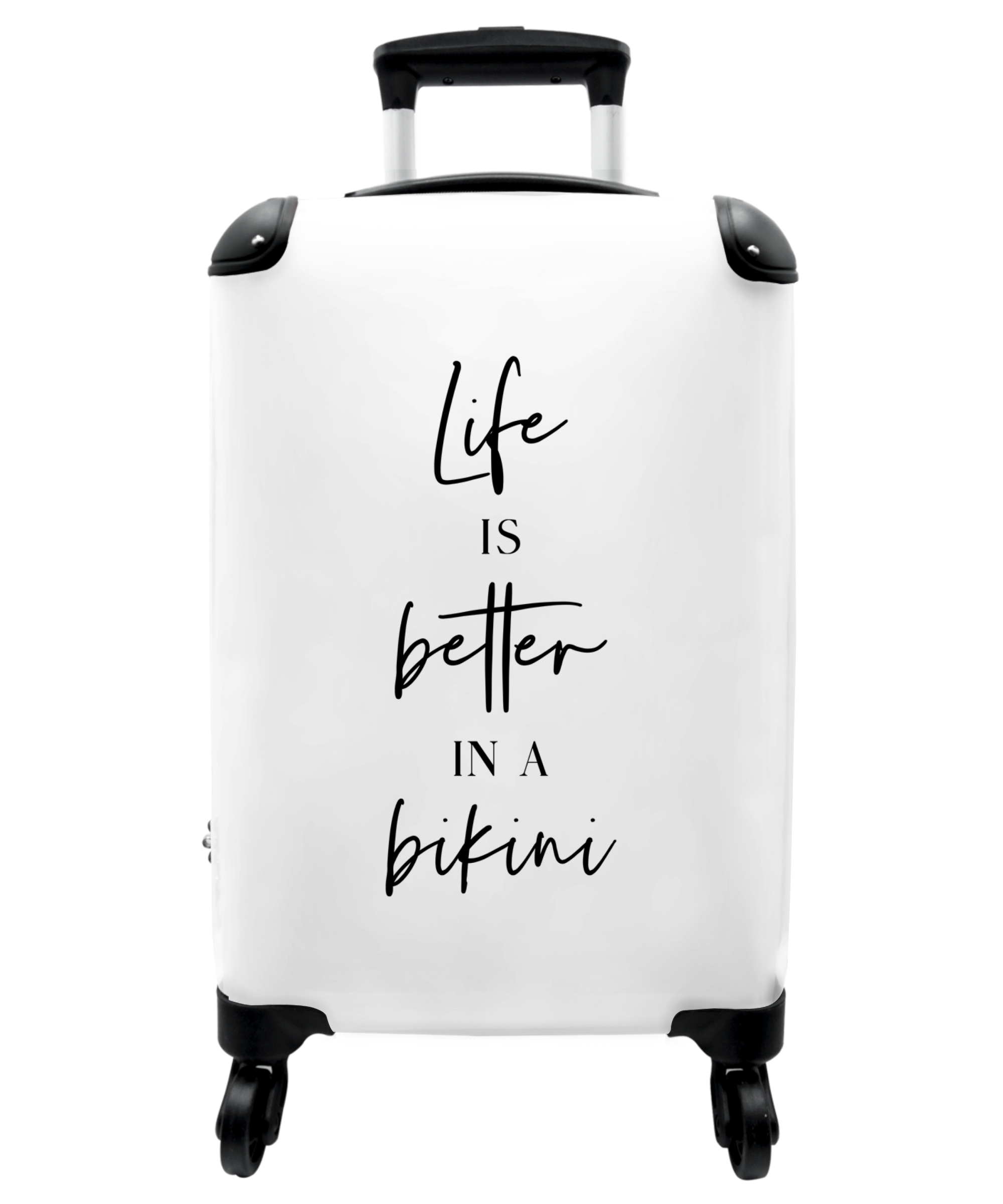 Koffer - Life is better in a bikini - Quote - WIt