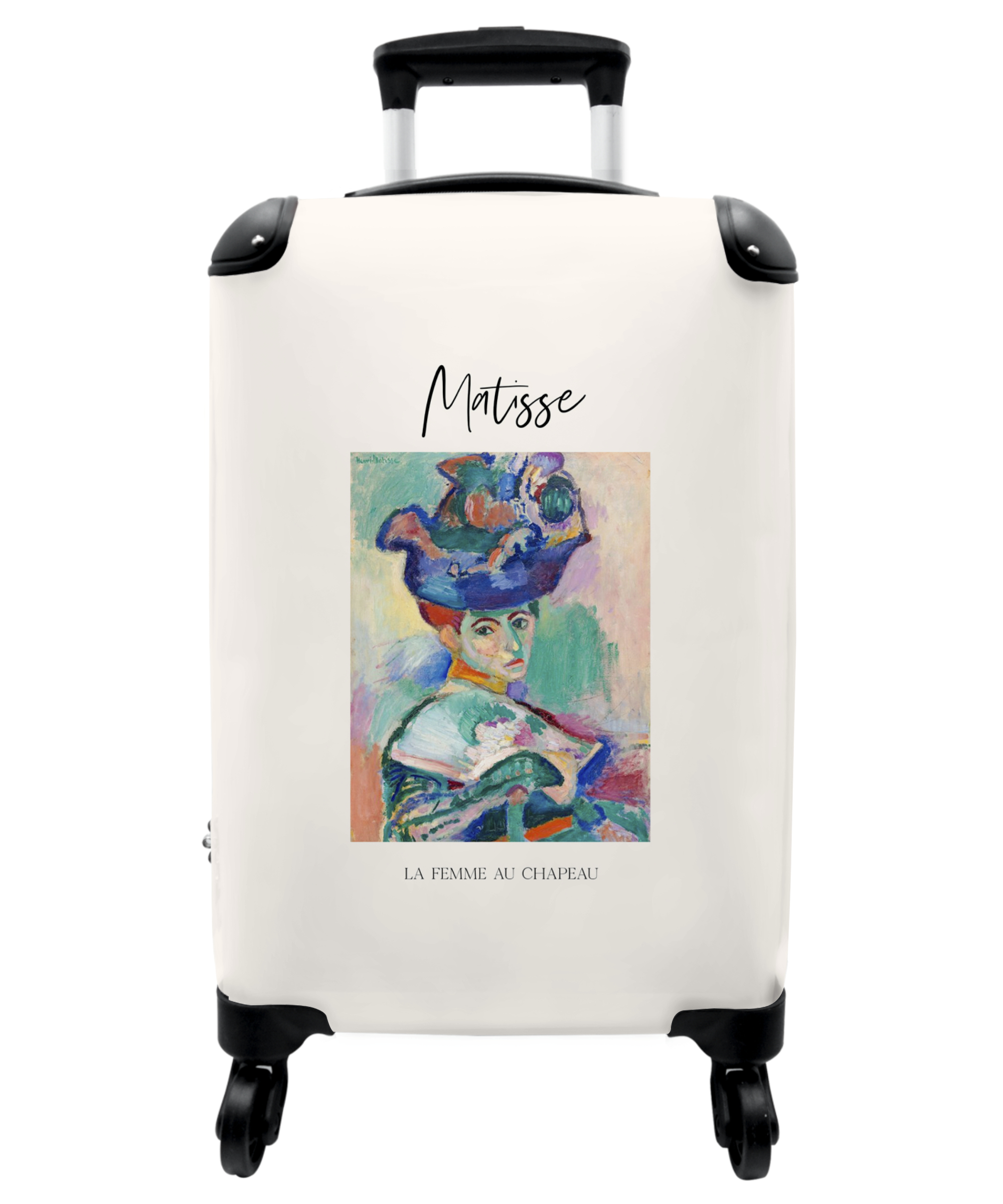 Koffer - Matisse - Kunst - Portret - Vrouw - Pastel-1