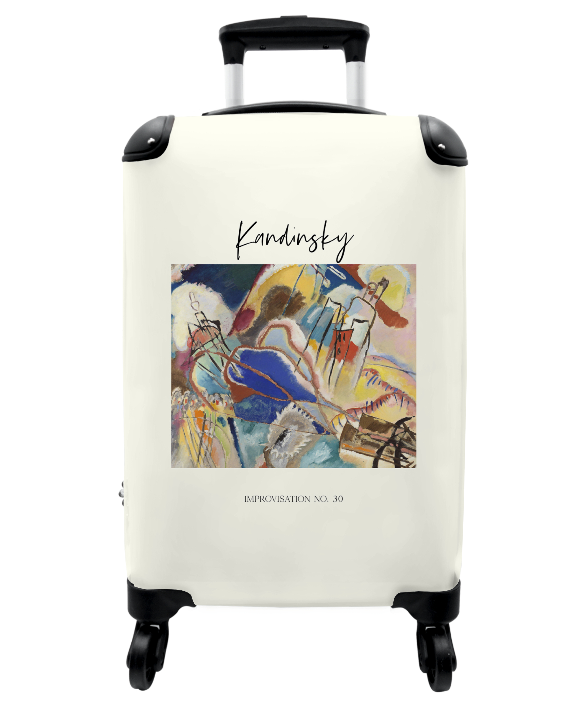 Koffer - Kunst - Kandinsky - Compositie - Kleuren - Vintage-thumbnail-1