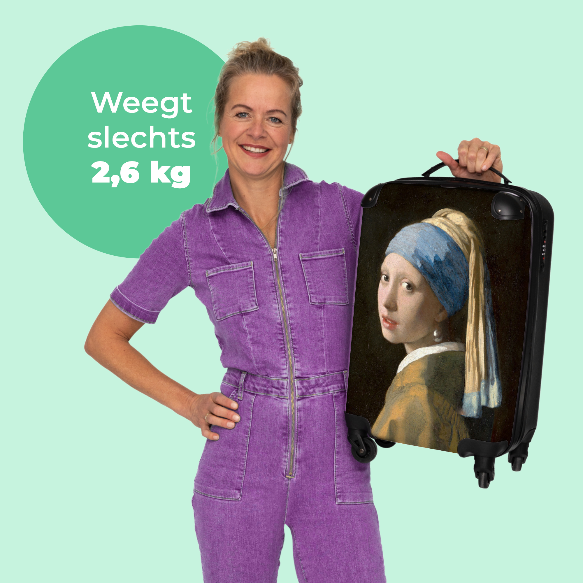 Koffer - Meisje met de parel - Vermeer - Kunst - Oude meesters-4