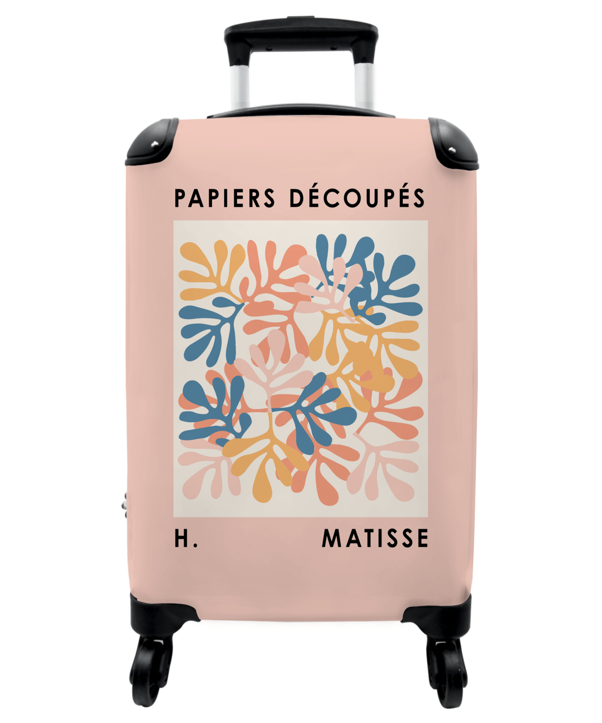 Koffer - Kunst - Matisse - Bladeren - Pastel - Modern-thumbnail-1