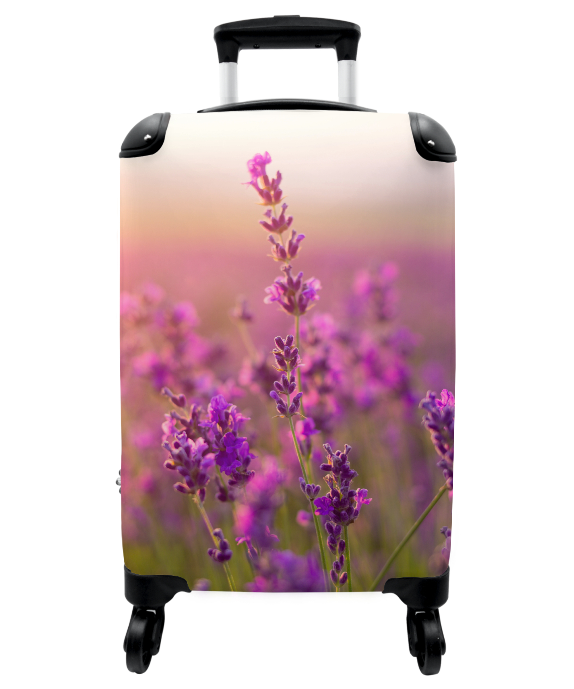 Koffer - Lavendel - Bloemen - Paars - Botanisch - Natuur-1