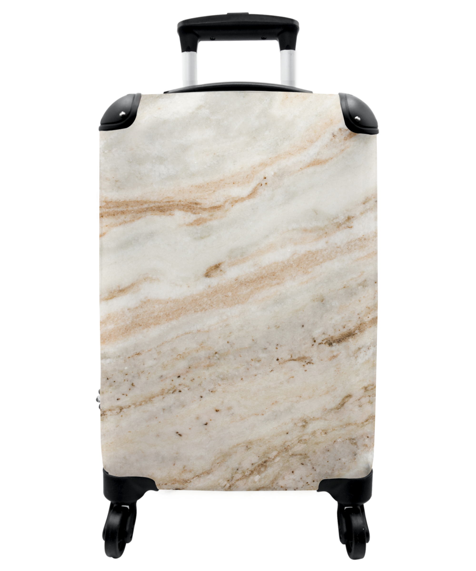 Koffer - Marmer - Beige - Marmerlook - Design