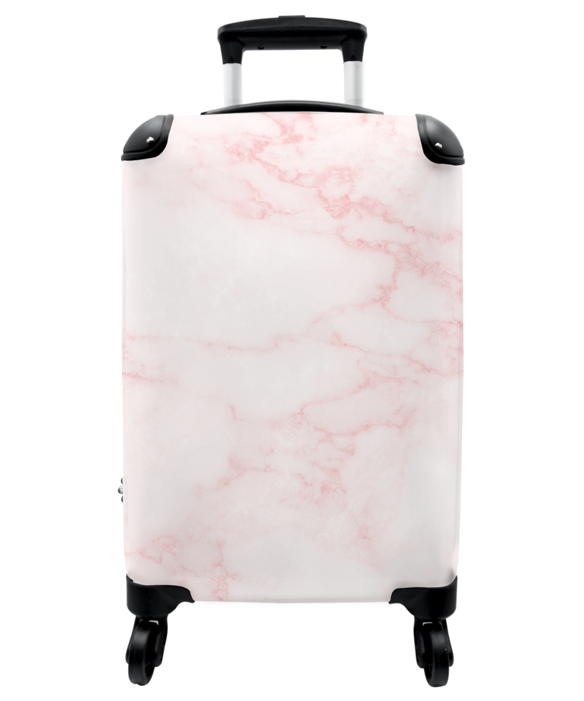 Koffer - Marmer - Roze - Luxe - Marmerlook