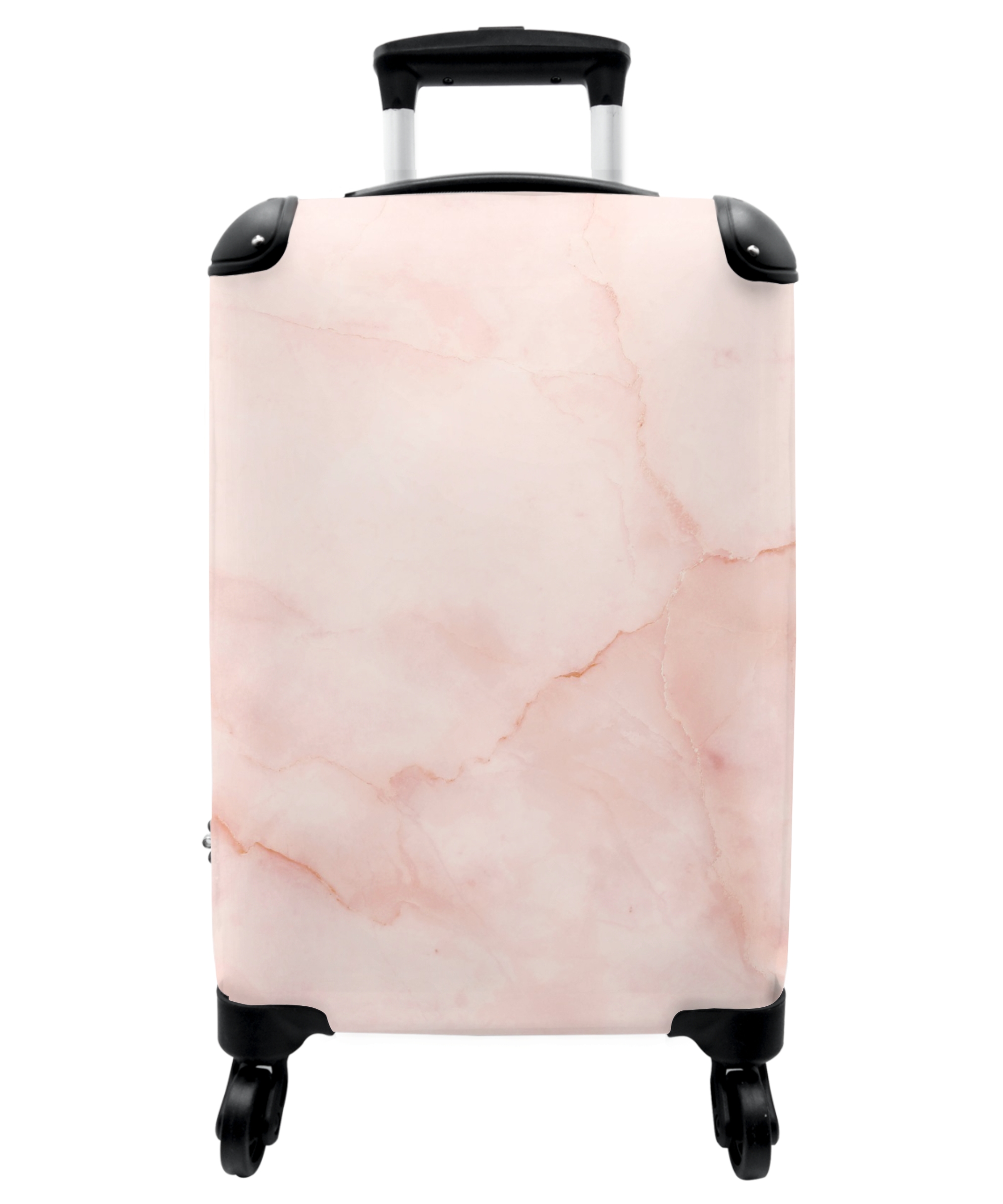 Koffer - Marmer - Roze - Luxe - Marmerprint