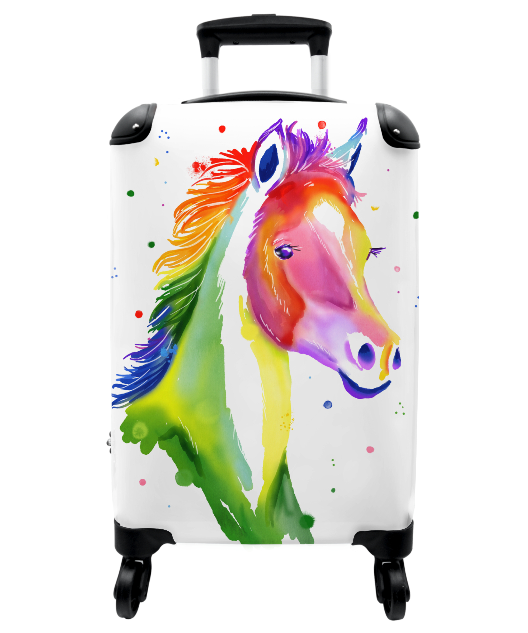 Koffer - Paard - Regenboog - Kinderen - Kleuren-thumbnail-1