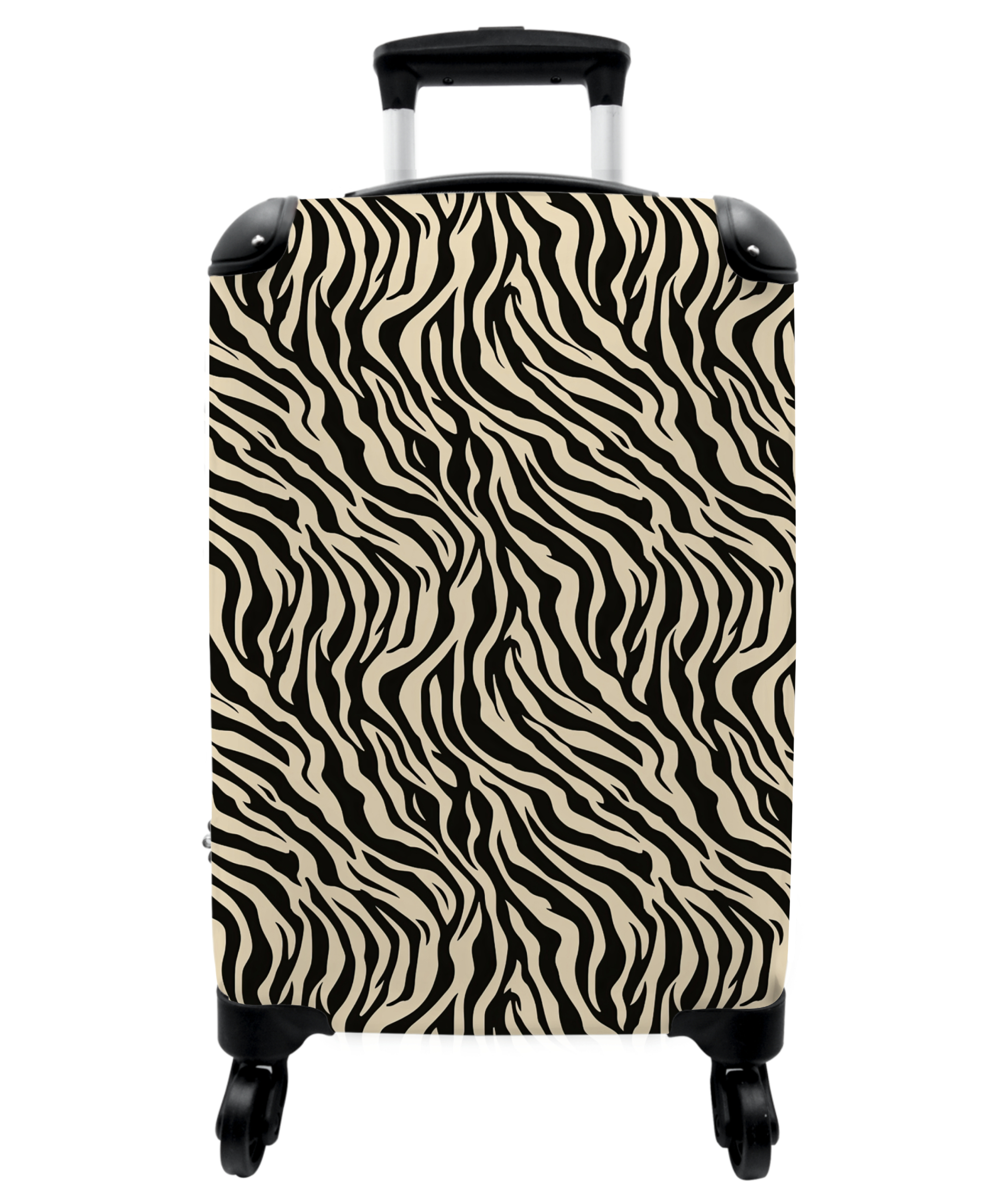 Koffer - Dierenprint - Zebra - Zwart - Design
