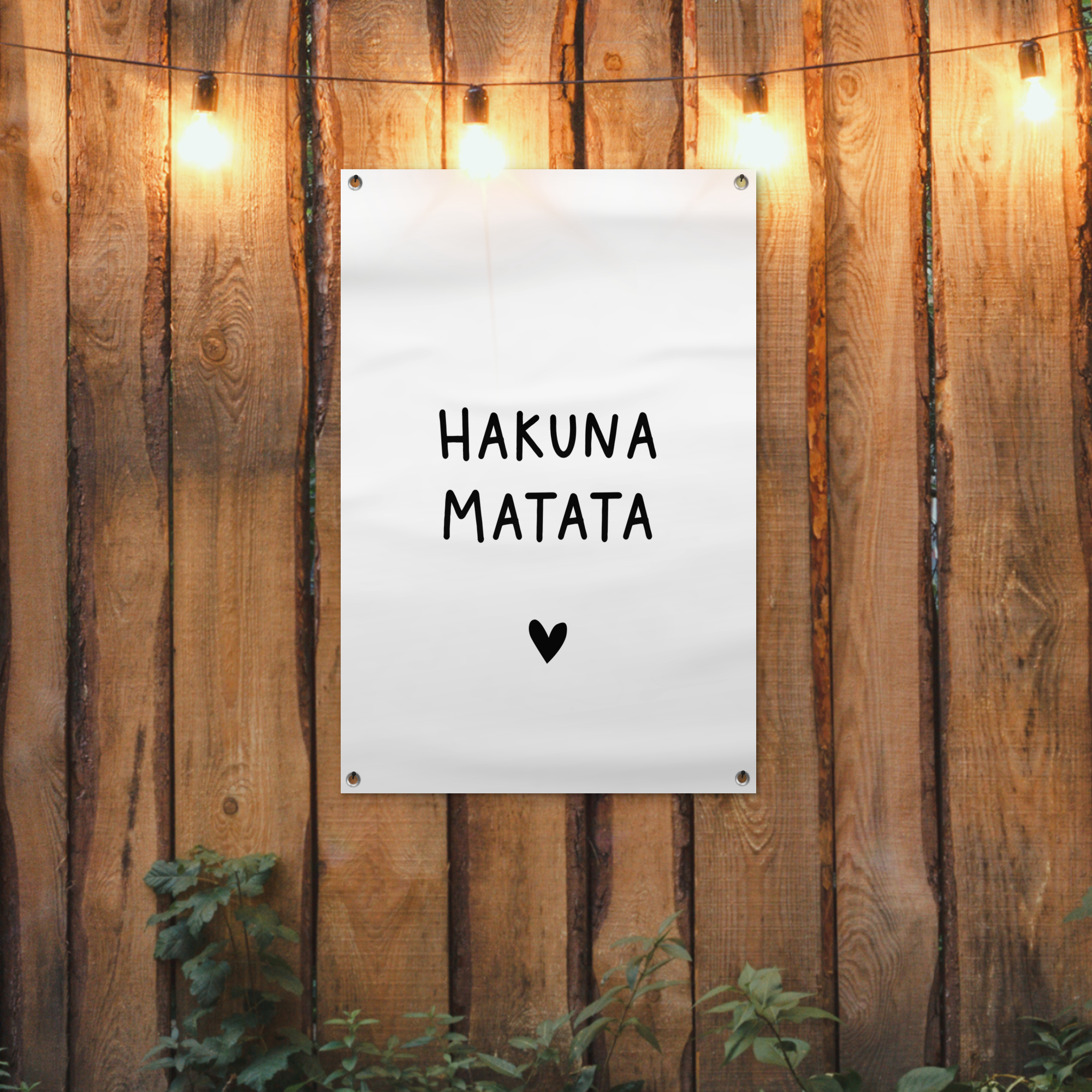 Outdoor Poster - Hakuna matata - Zitate - Sprichwörter-2
