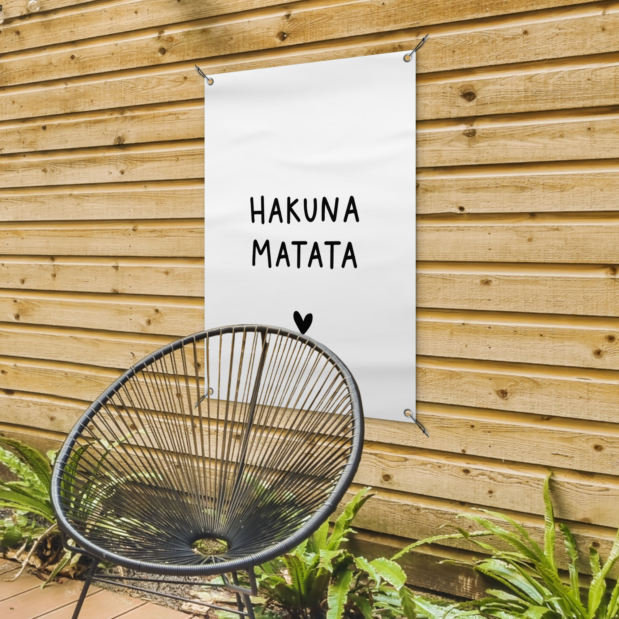 Outdoor Poster - Hakuna matata - Zitate - Sprichwörter-4