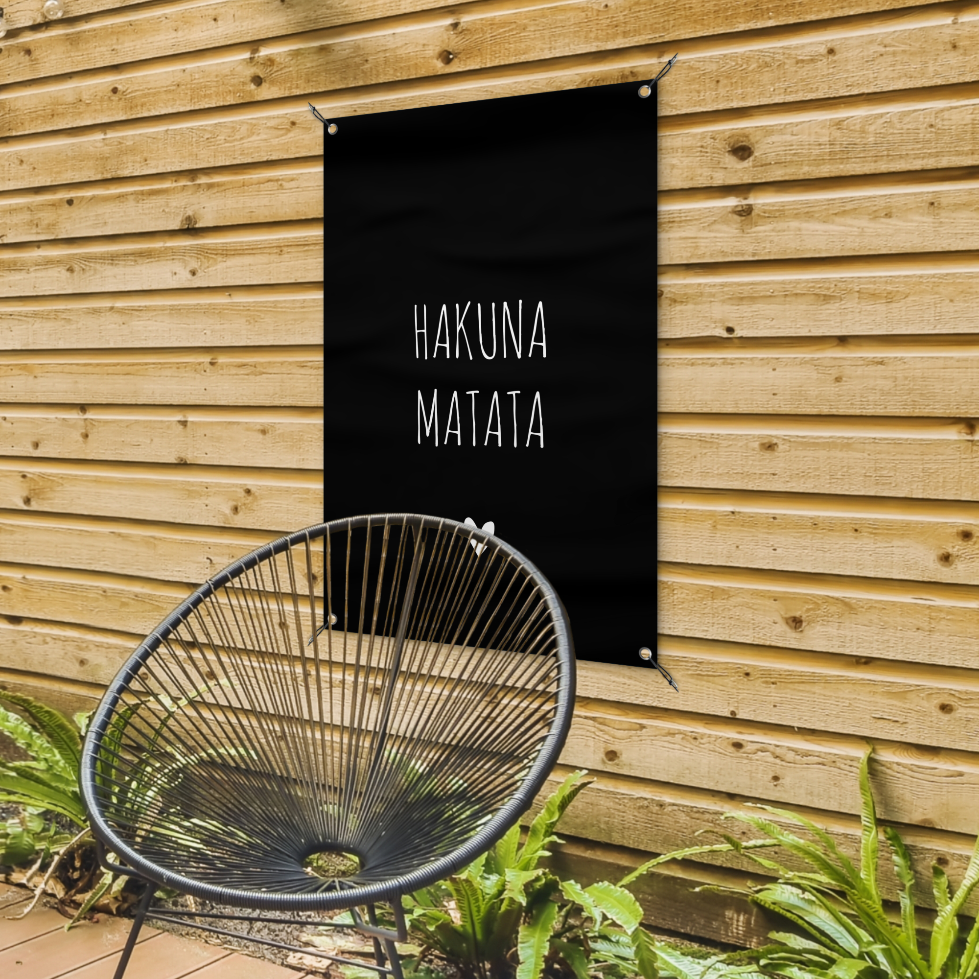 Tuinposter Quotes - Spreuken - Hakuna matata - Tuin-4