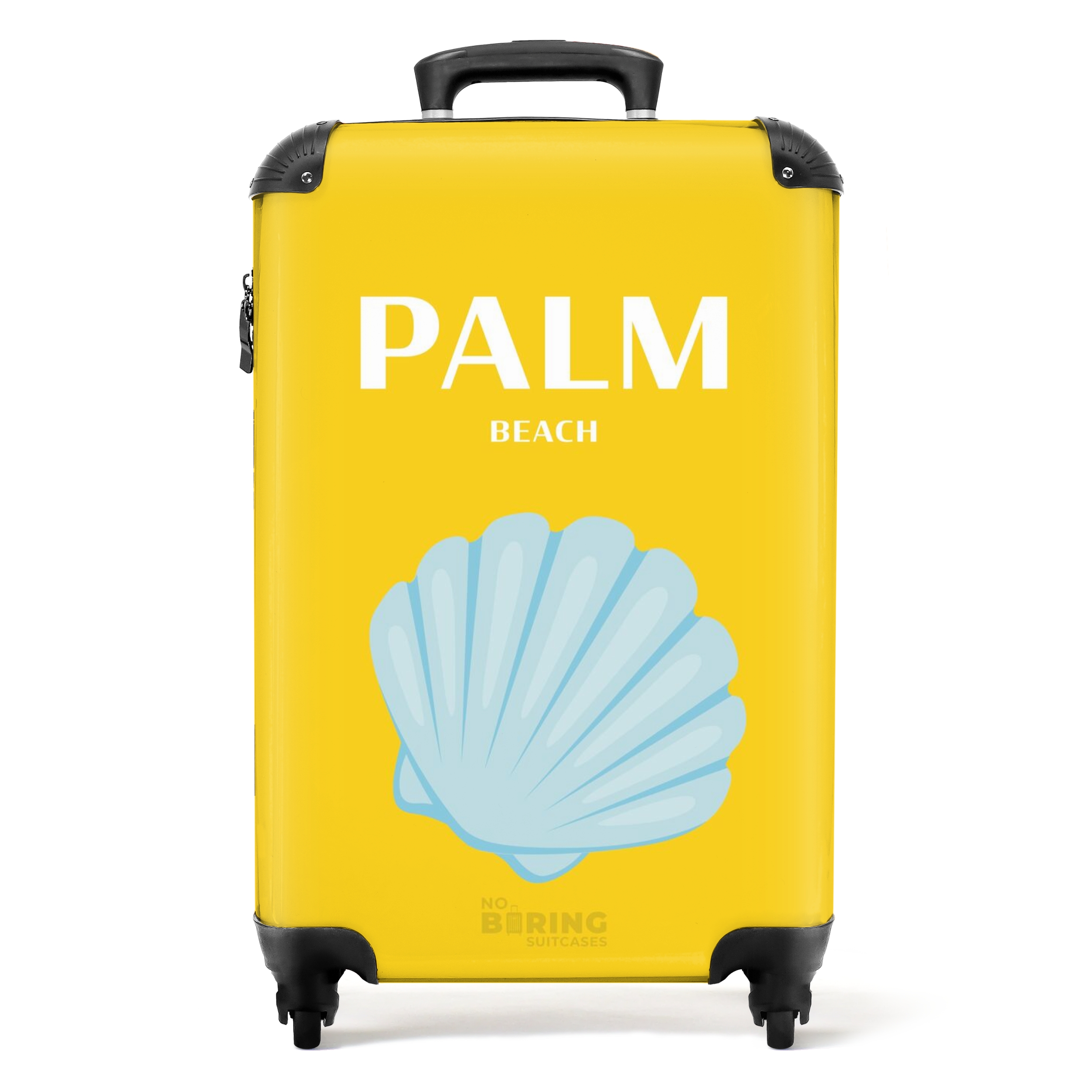 Koffer - Summer destinations - Palm beach geel